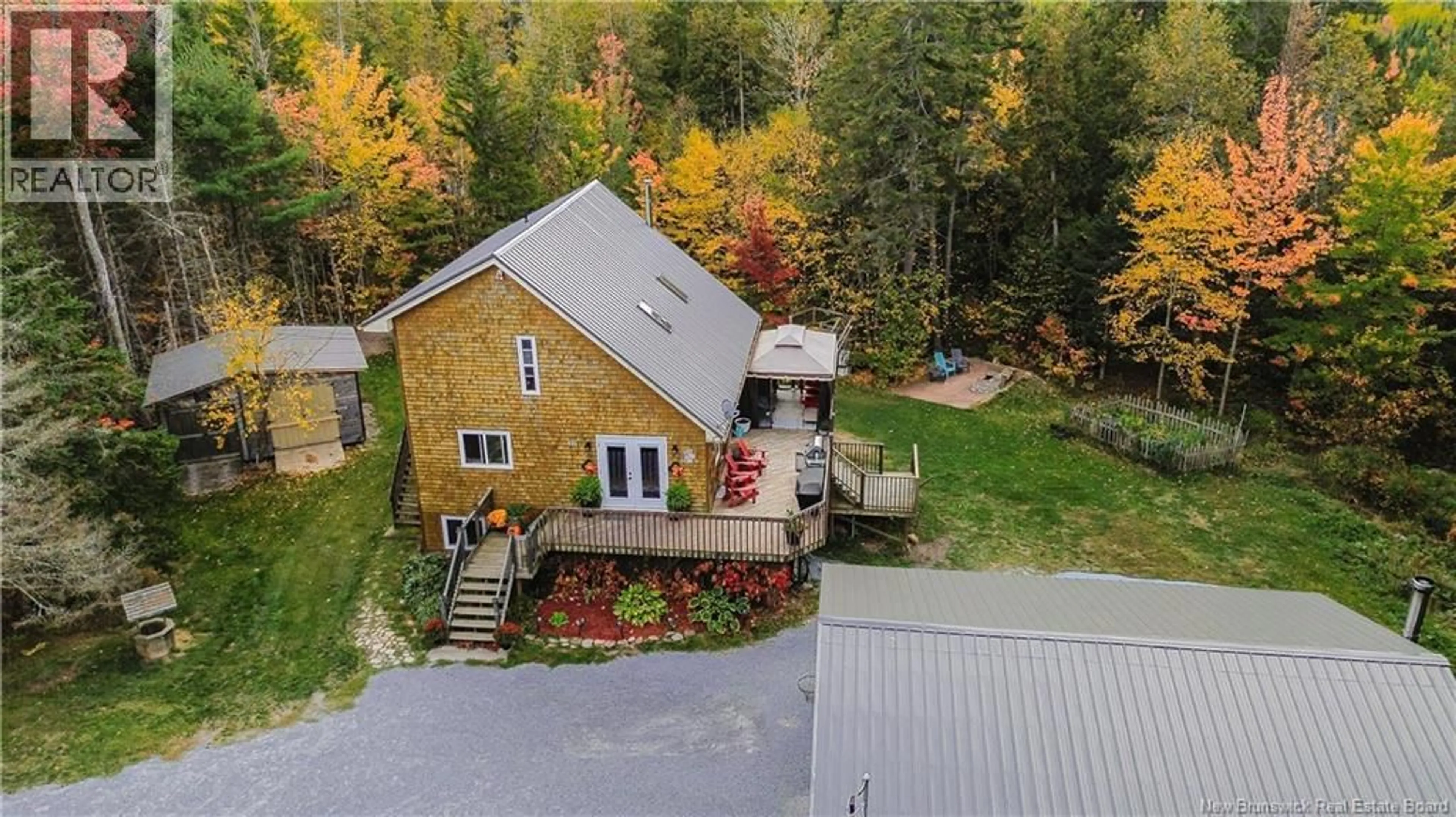A pic from outside/outdoor area/front of a property/back of a property/a pic from drone, unknown for 801 CAMPBELL ROAD, Grand Bay-Westfield New Brunswick E5K3W3