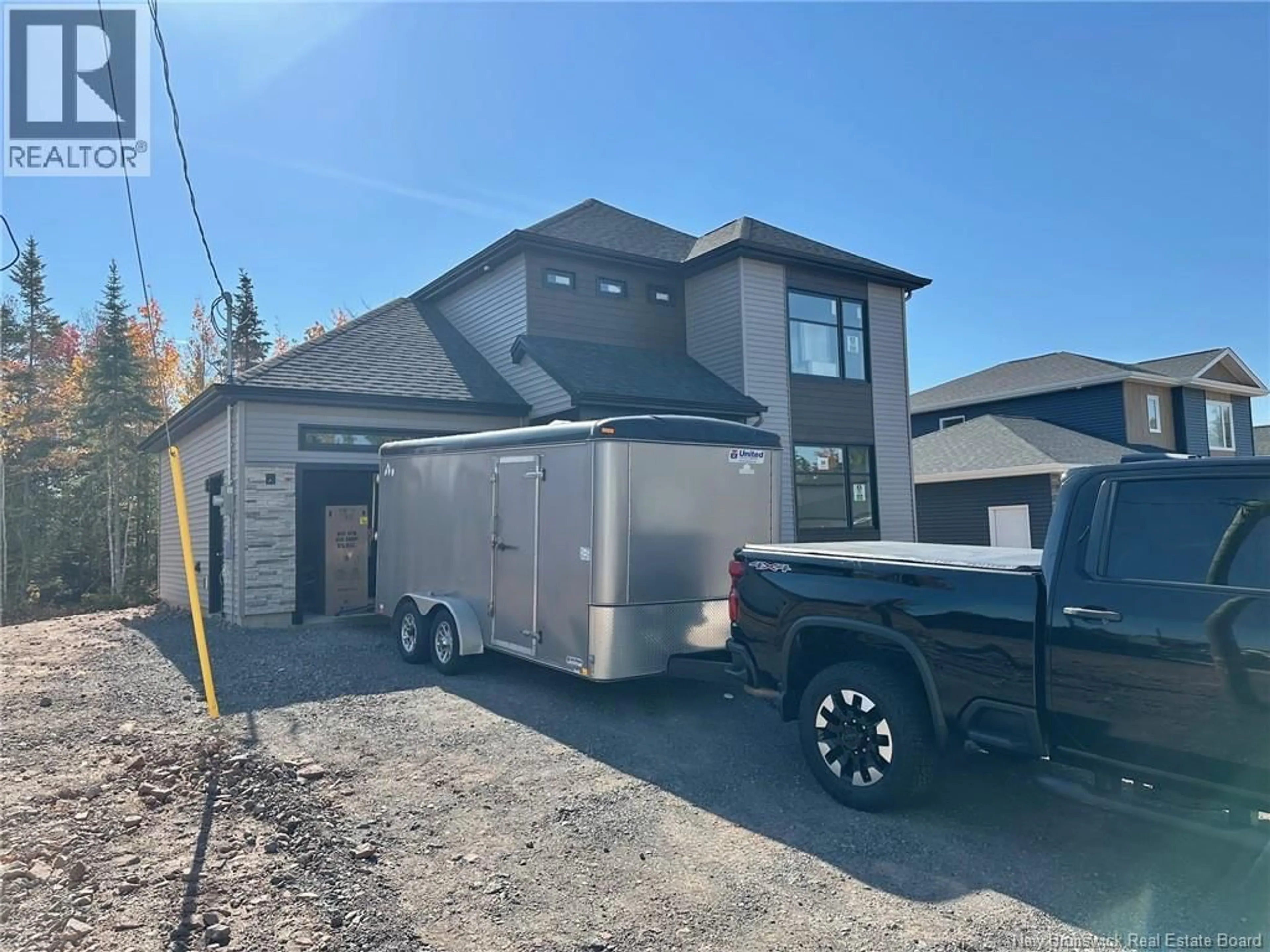 Home with vinyl exterior material, street for 20 RACHEL STREET, Moncton New Brunswick E1G6J4