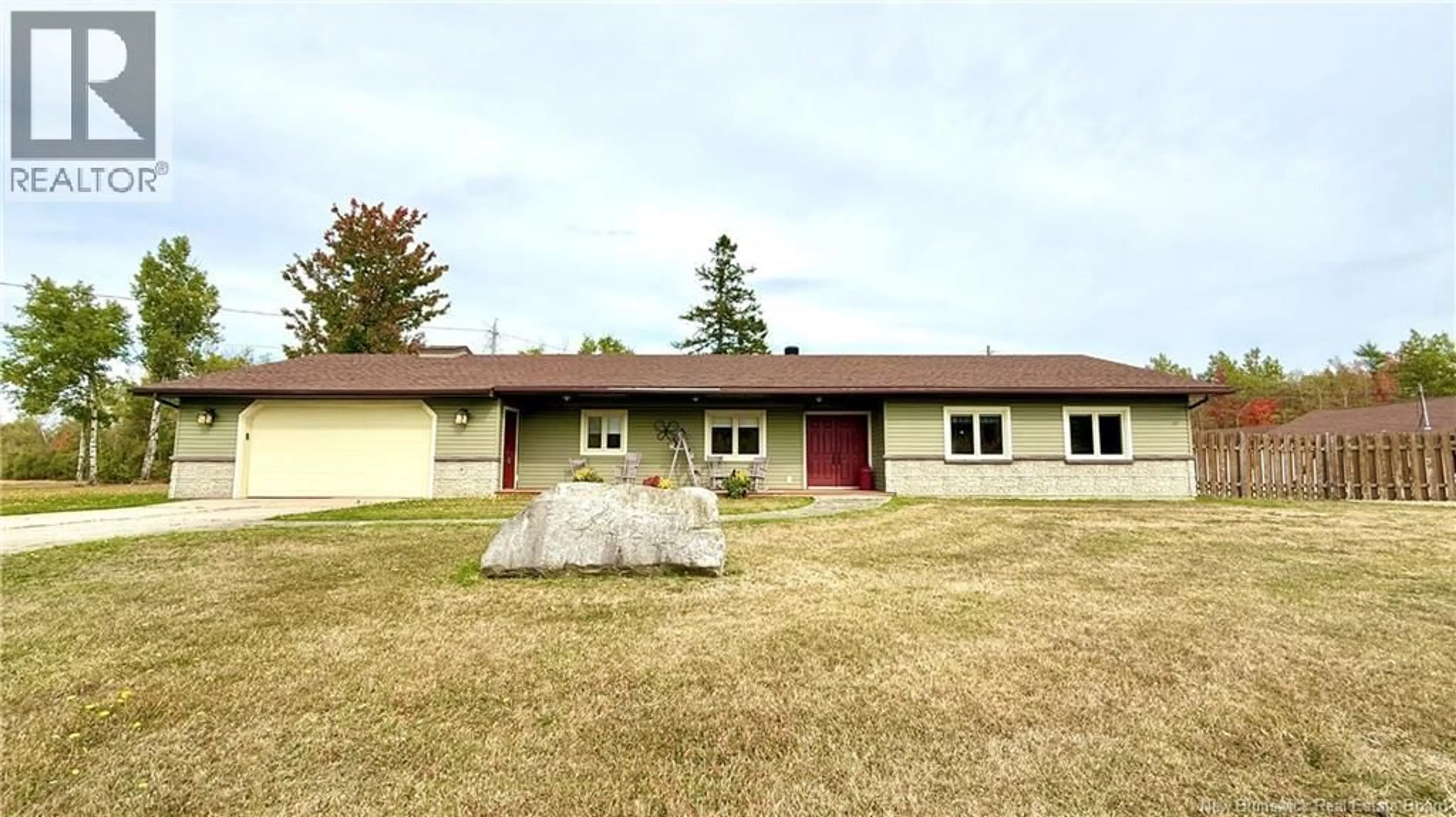 A pic from outside/outdoor area/front of a property/back of a property/a pic from drone, building for 10685 ROUTE 126, Rogersville New Brunswick E4Y2K8