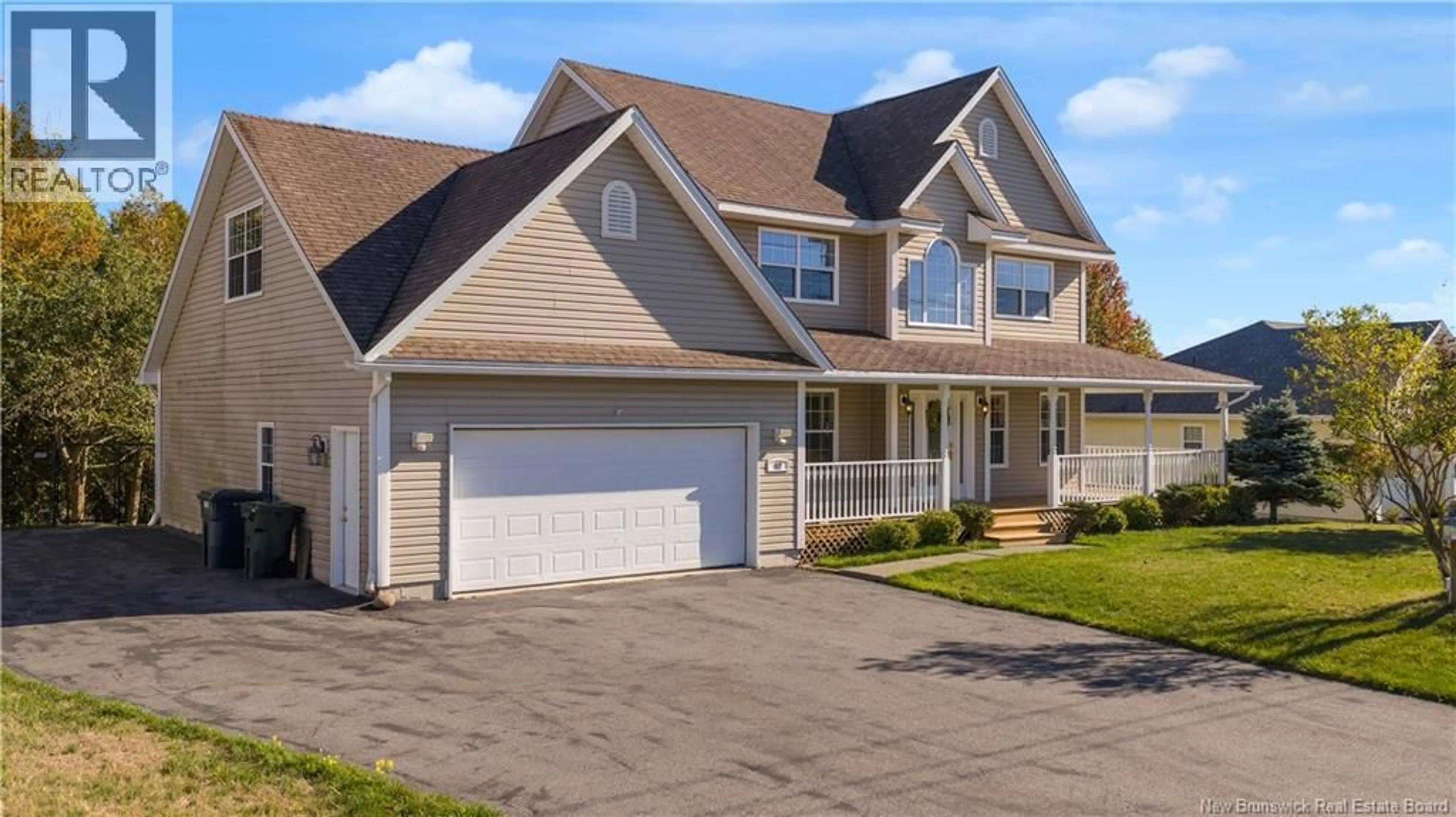 Home with vinyl exterior material, street for 12 REFLECTION LANE, Quispamsis New Brunswick E2E6E7