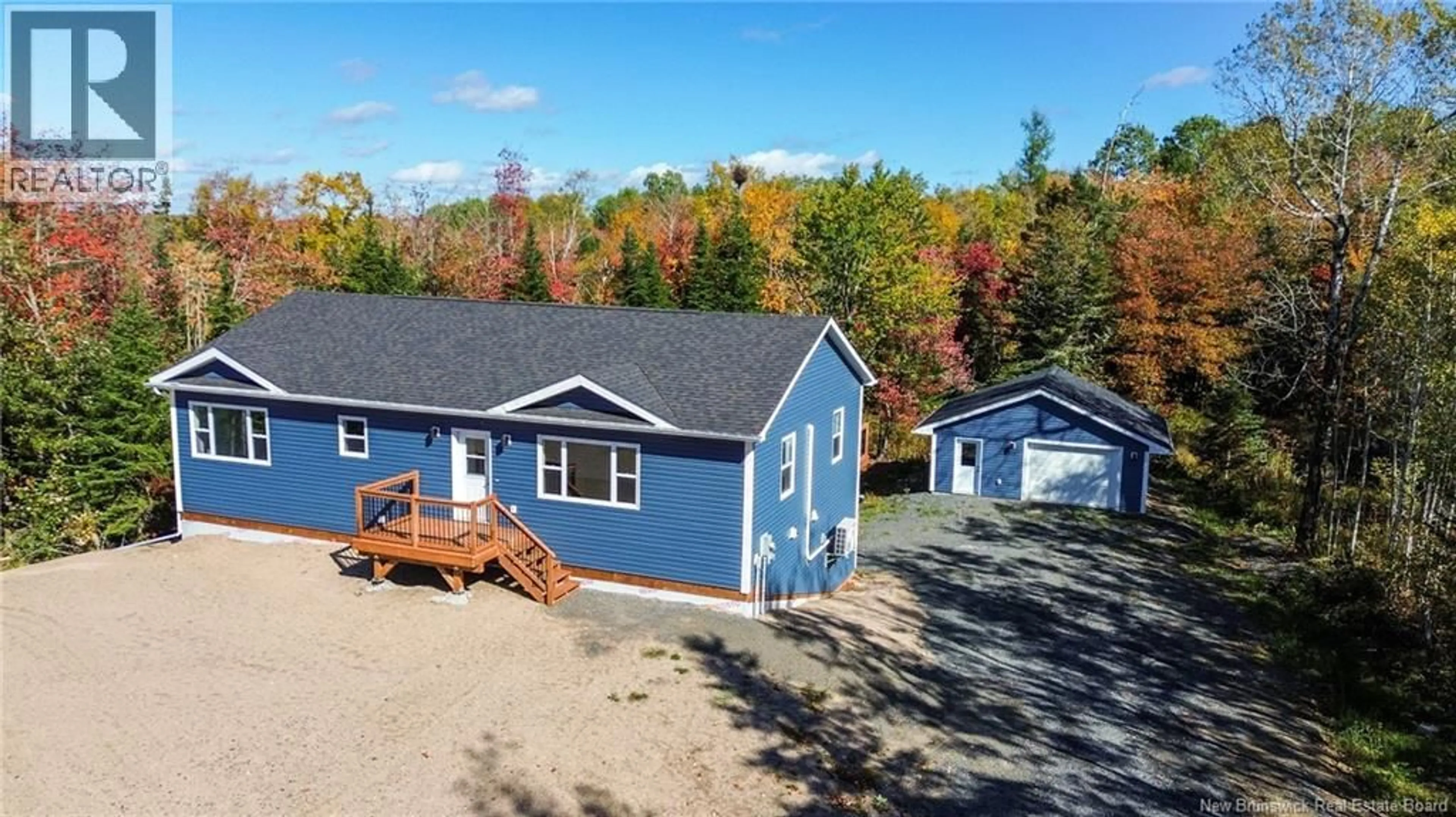 A pic from outside/outdoor area/front of a property/back of a property/a pic from drone, unknown for 2644 ROUTE 620, Hamtown Corner New Brunswick E3G6P4