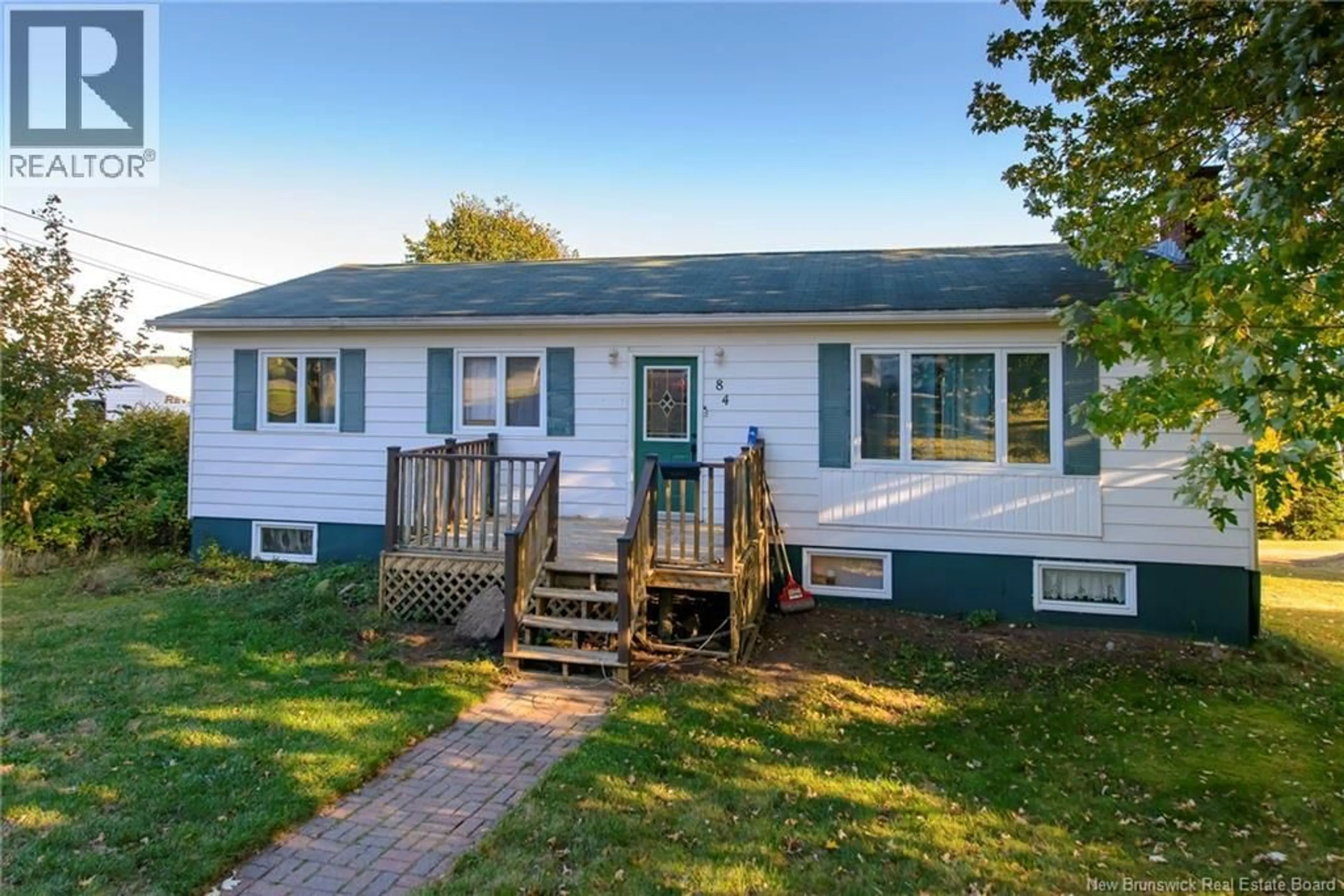 Home with vinyl exterior material, street for 84 JOSSELYN ROAD, Saint John New Brunswick E2J3B5