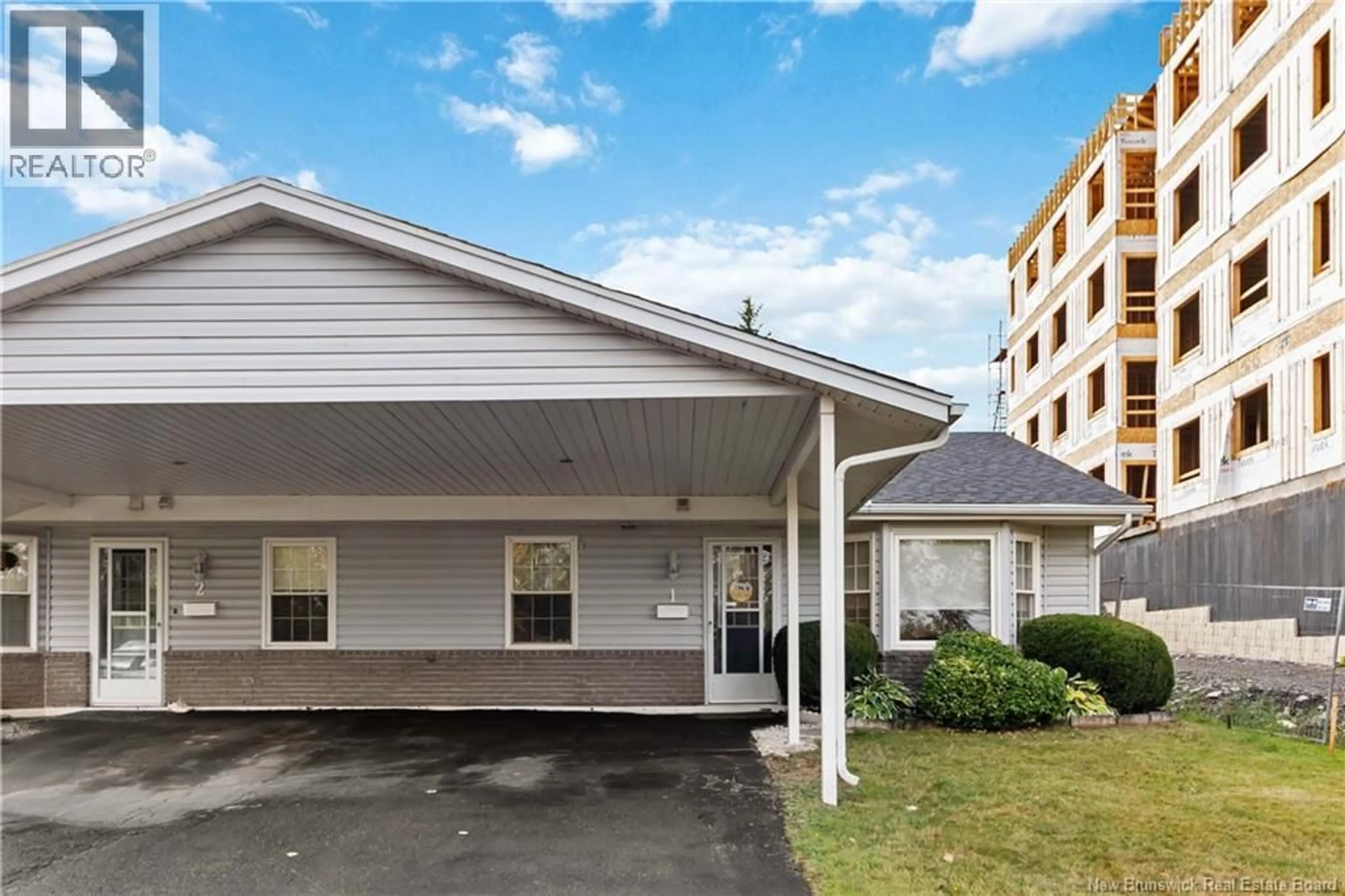 Patio, building for 1 - 47 BIGGS DRIVE, Riverview New Brunswick E1B3Y8