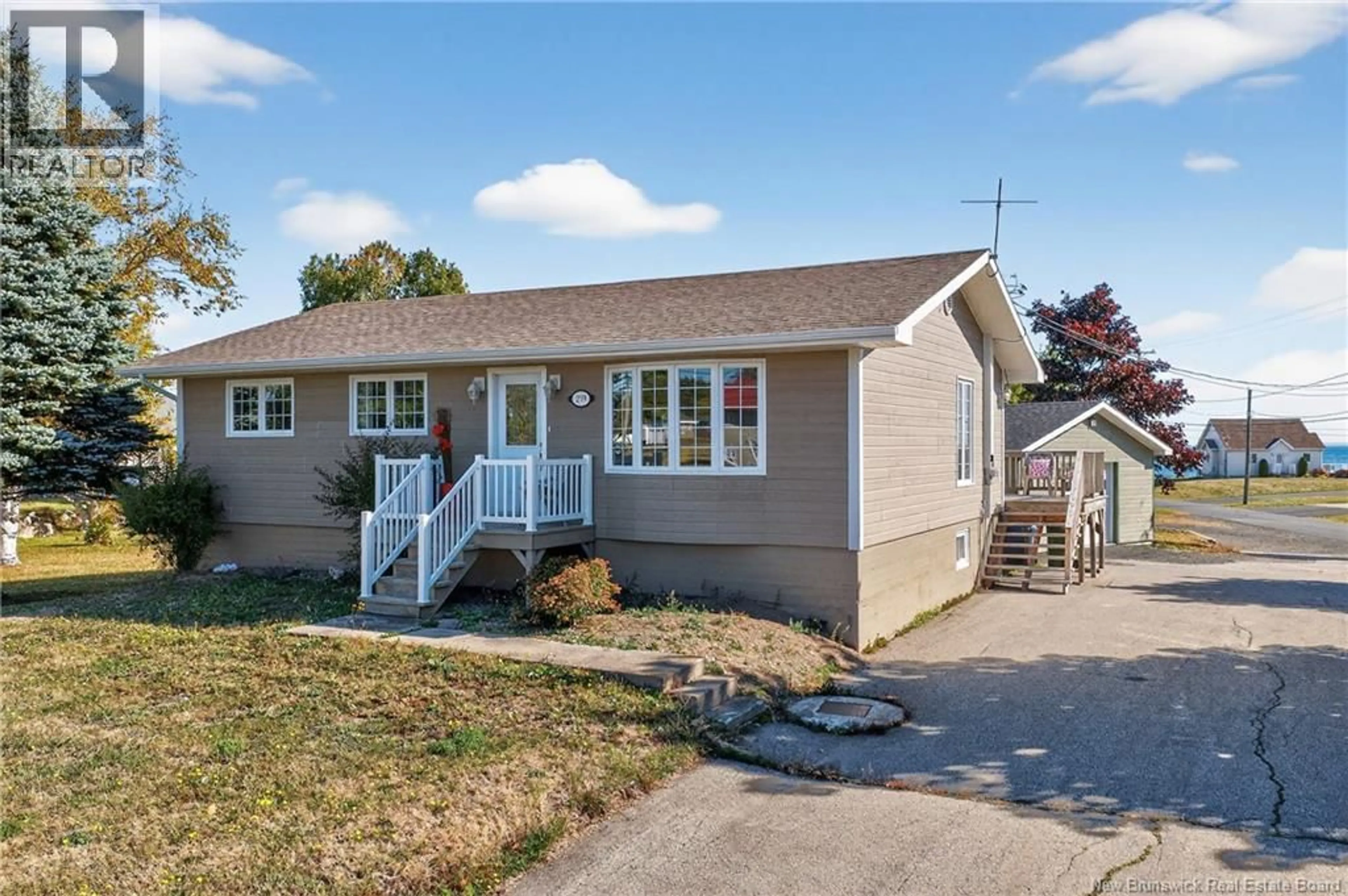 Home with vinyl exterior material, street for 239 PRINCIPAL ROAD, Nigadoo New Brunswick E8K3S8
