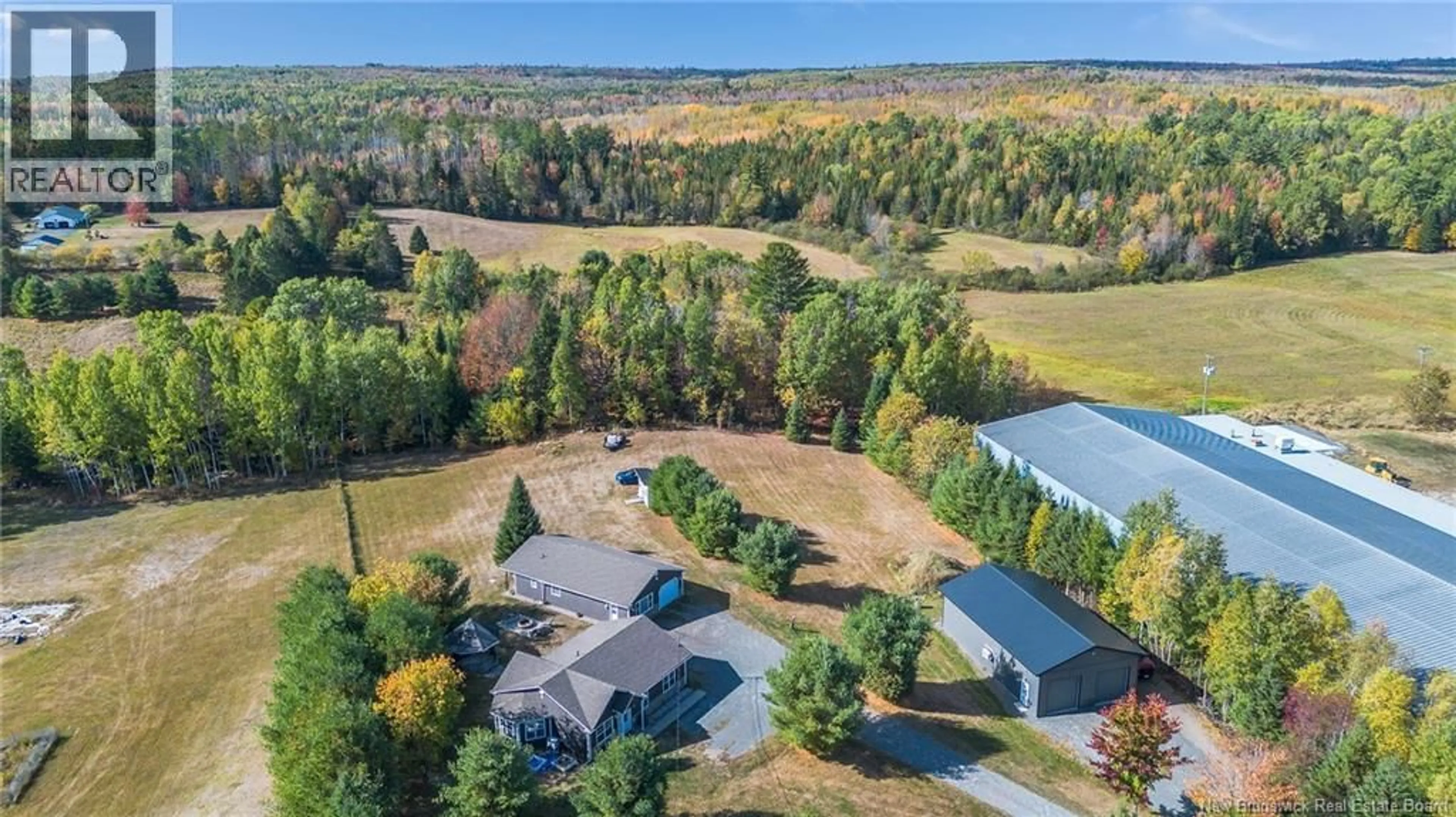 A pic from outside/outdoor area/front of a property/back of a property/a pic from drone, unknown for 23 ROUTE 617, Burtts Corner New Brunswick E6L2X4
