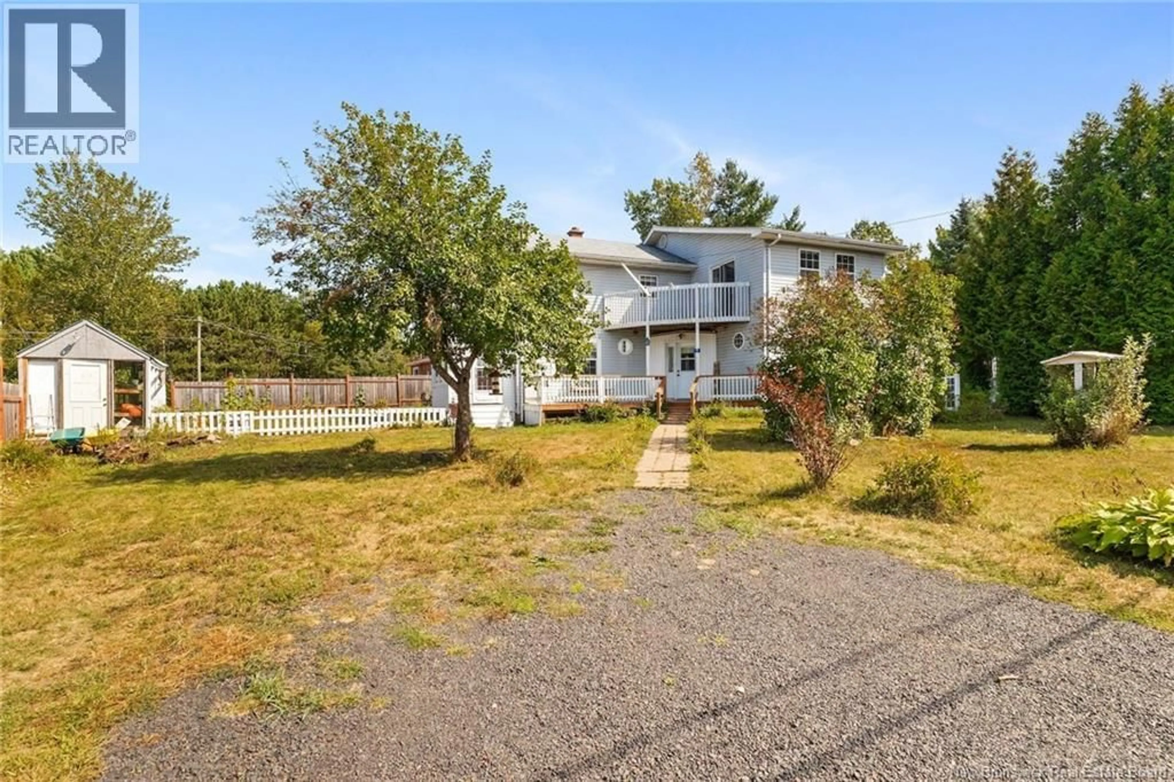A pic from outside/outdoor area/front of a property/back of a property/a pic from drone, unknown for 9 SPRUCE STREET, Chipman New Brunswick E4A1Z1