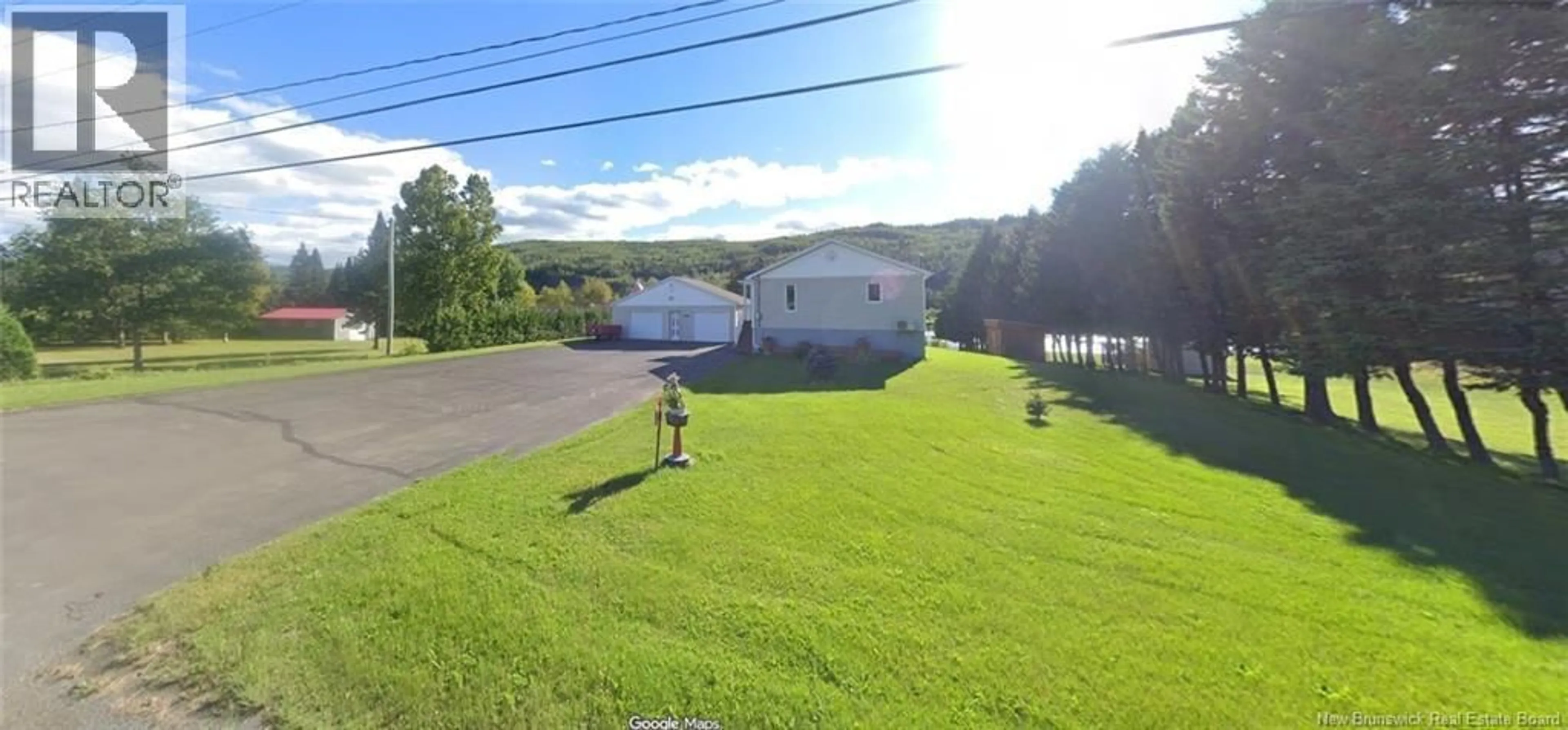 A pic from outside/outdoor area/front of a property/back of a property/a pic from drone, unknown for 1000 BASILEY ROAD, Saint-Jacques New Brunswick E7B2A2