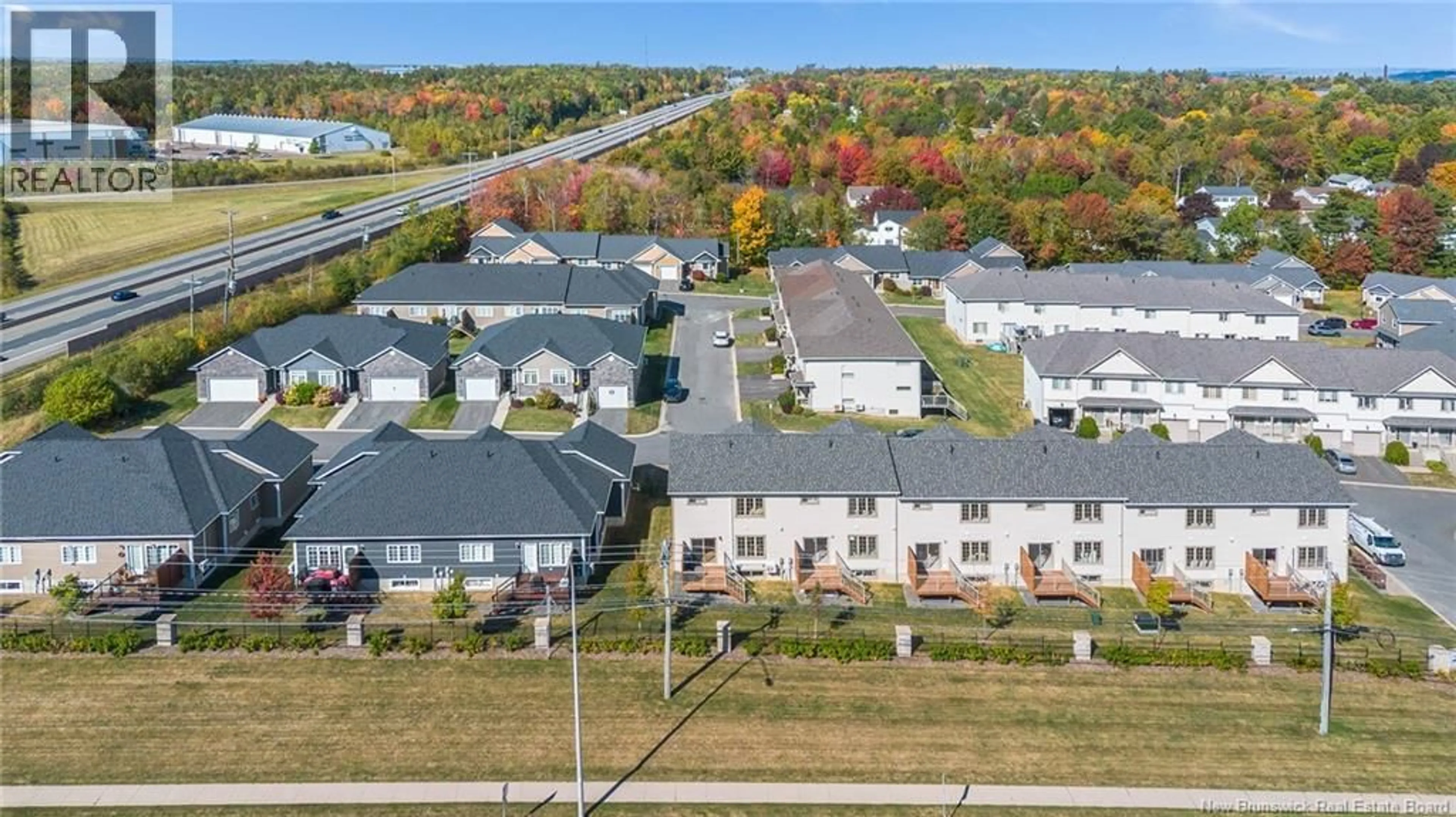 A pic from outside/outdoor area/front of a property/back of a property/a pic from drone, unknown for 2 HUNTINGDON CIRCLE, Fredericton New Brunswick E3B0L9