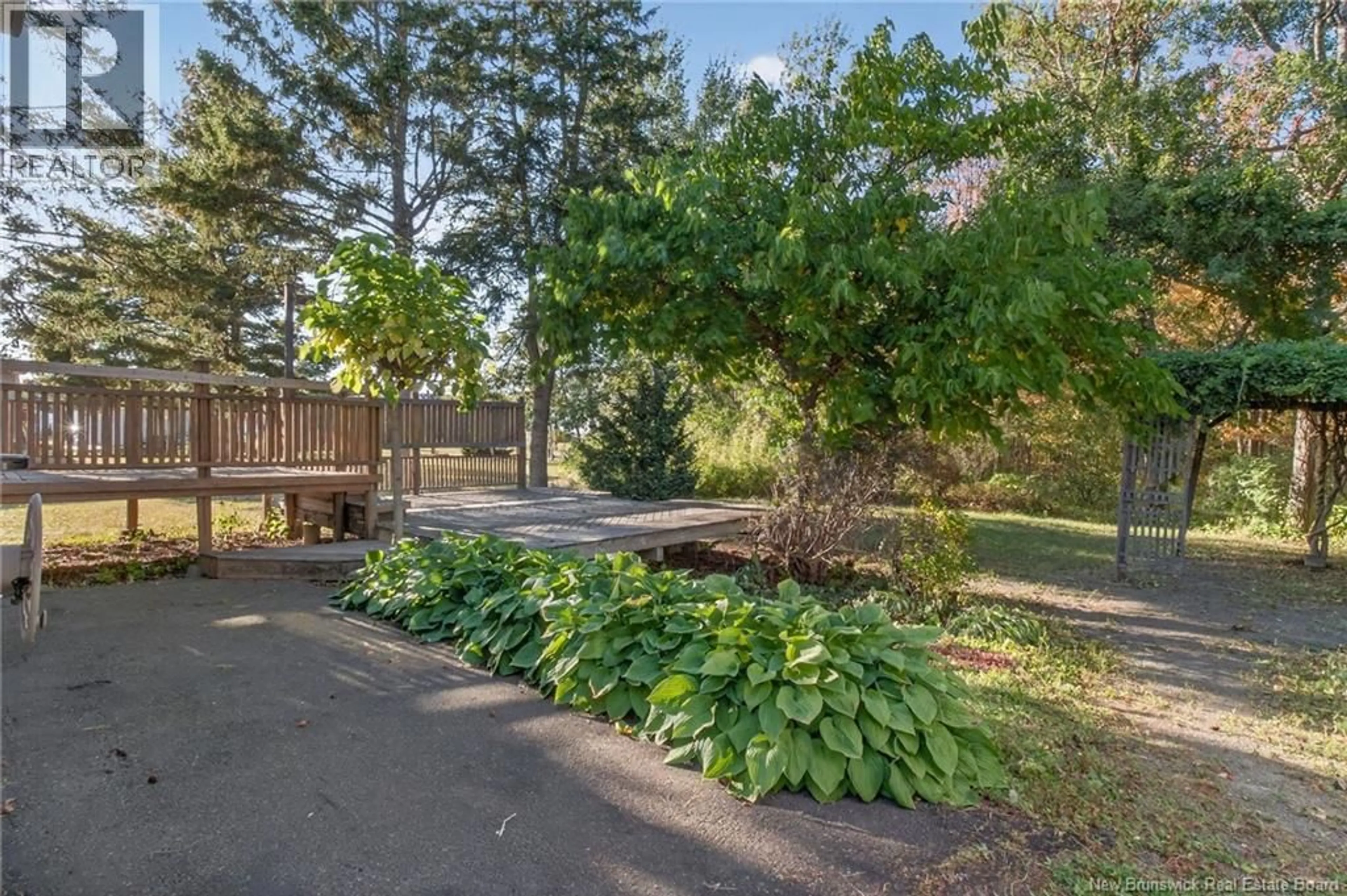 Patio, forest/trees view for 347 RYAN STREET, Moncton New Brunswick E1G2W2