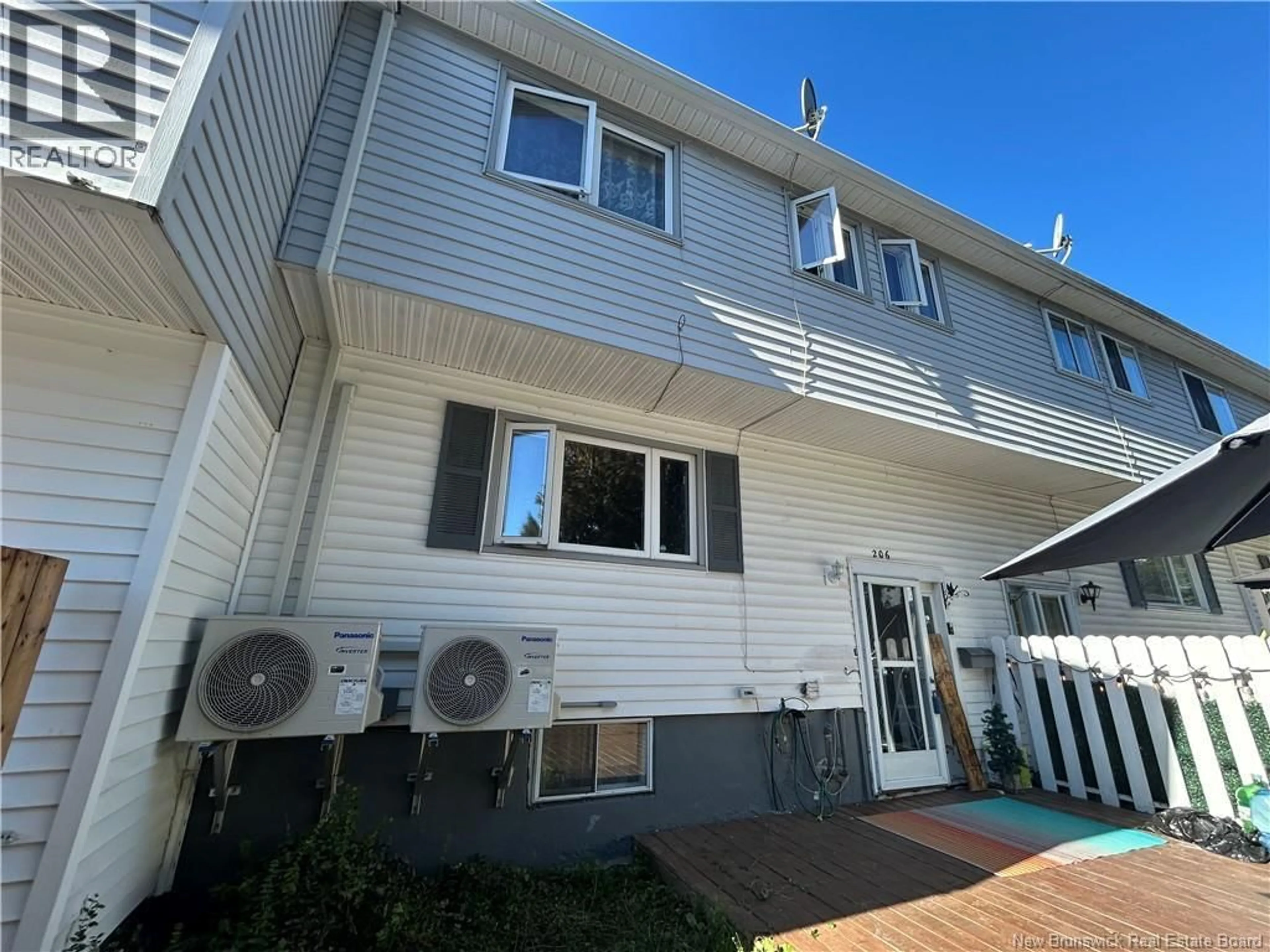 Home with vinyl exterior material, street for 206 TARTAN STREET, Saint John New Brunswick E2K2R7