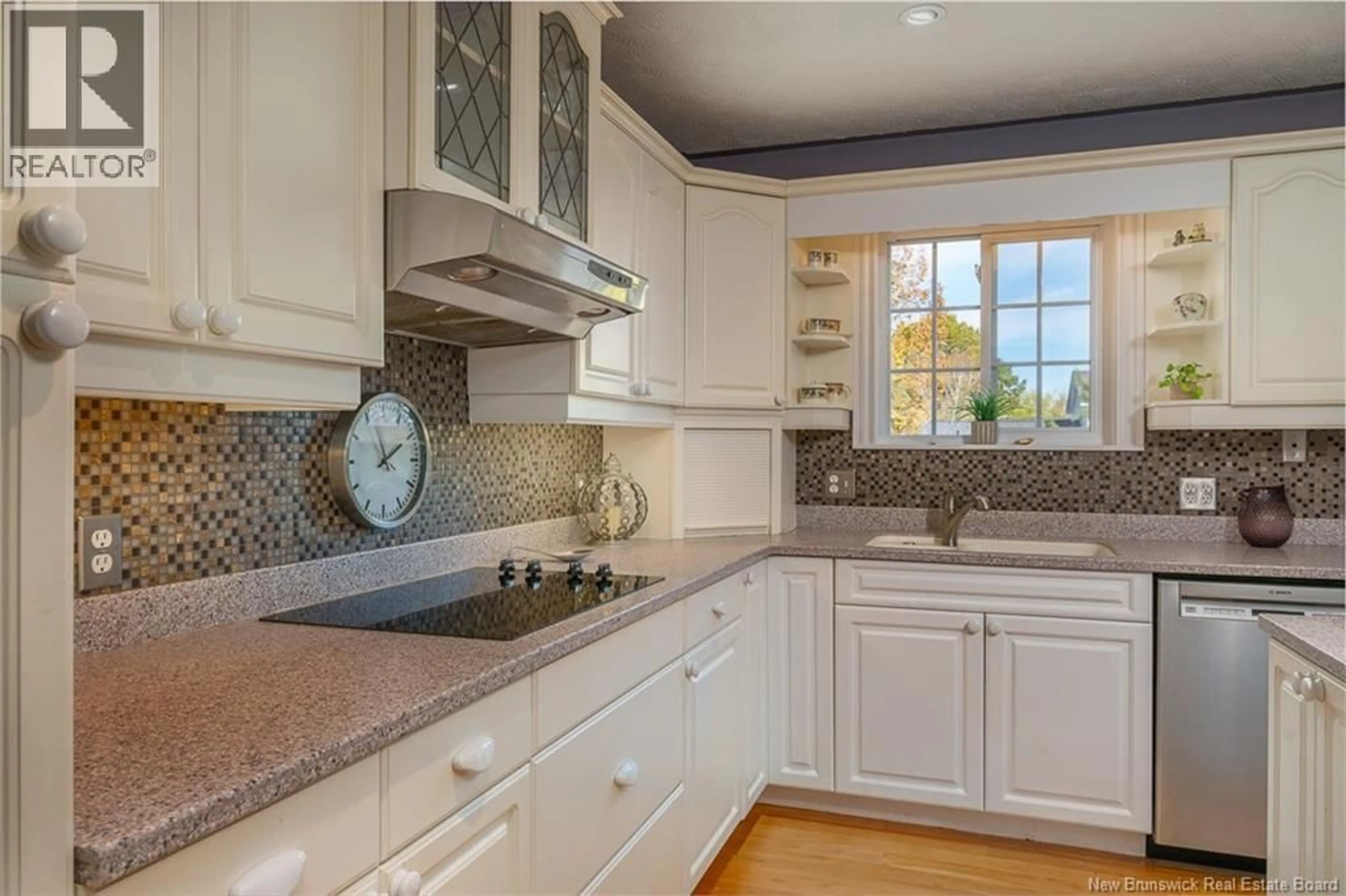 Open concept kitchen, ceramic/tile floor for 205 SPRINGWATER LANE, New Maryland New Brunswick E3C1J2