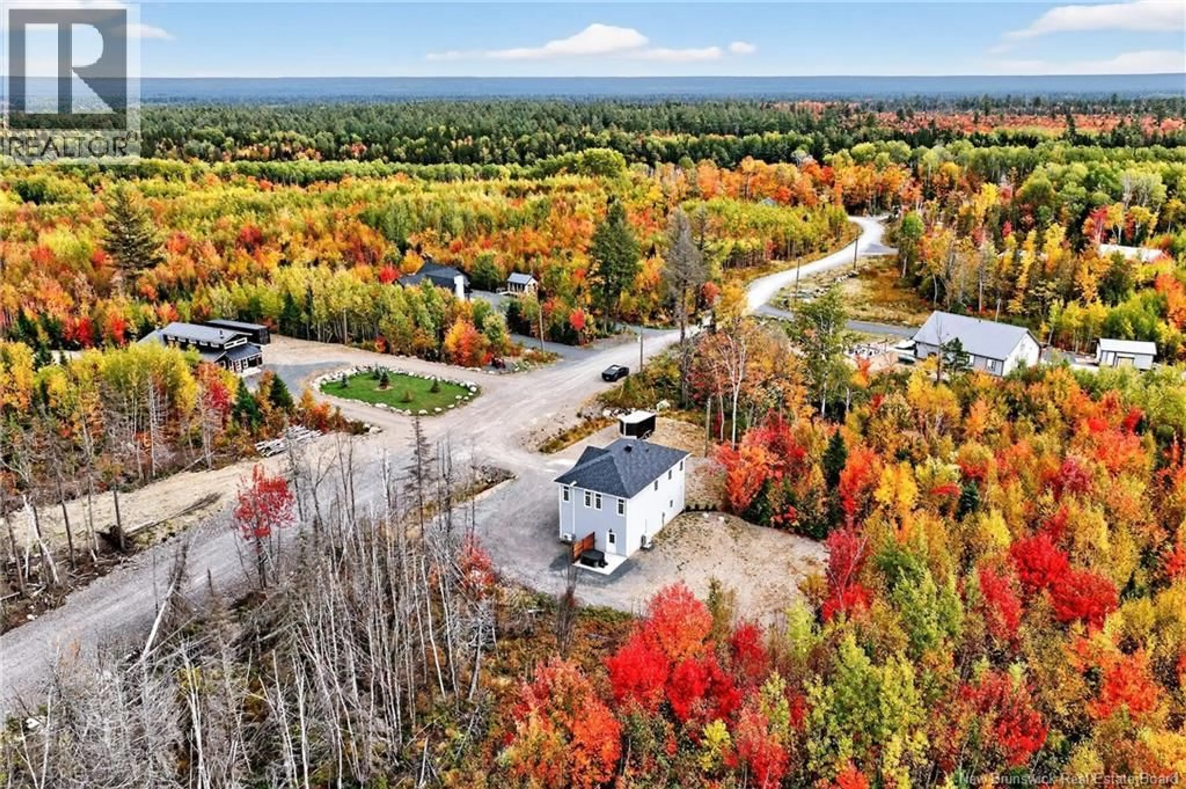 A pic from outside/outdoor area/front of a property/back of a property/a pic from drone, unknown for 100 BELLA LANE, Nepisiguit Falls New Brunswick E2A6W7
