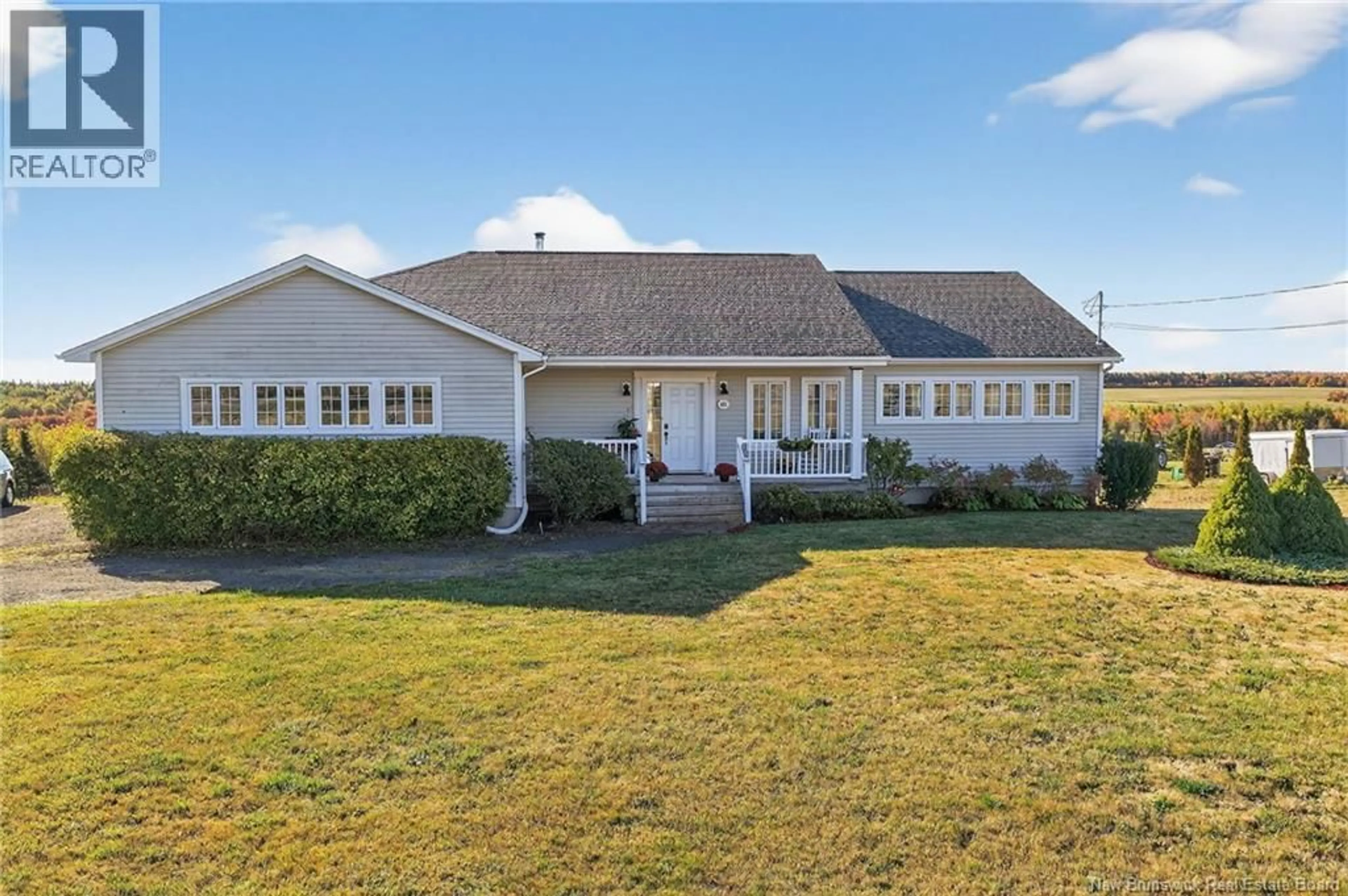 A pic from outside/outdoor area/front of a property/back of a property/a pic from drone, unknown for 491 INDIAN MOUNTAIN ROAD, Moncton New Brunswick E1G3C4