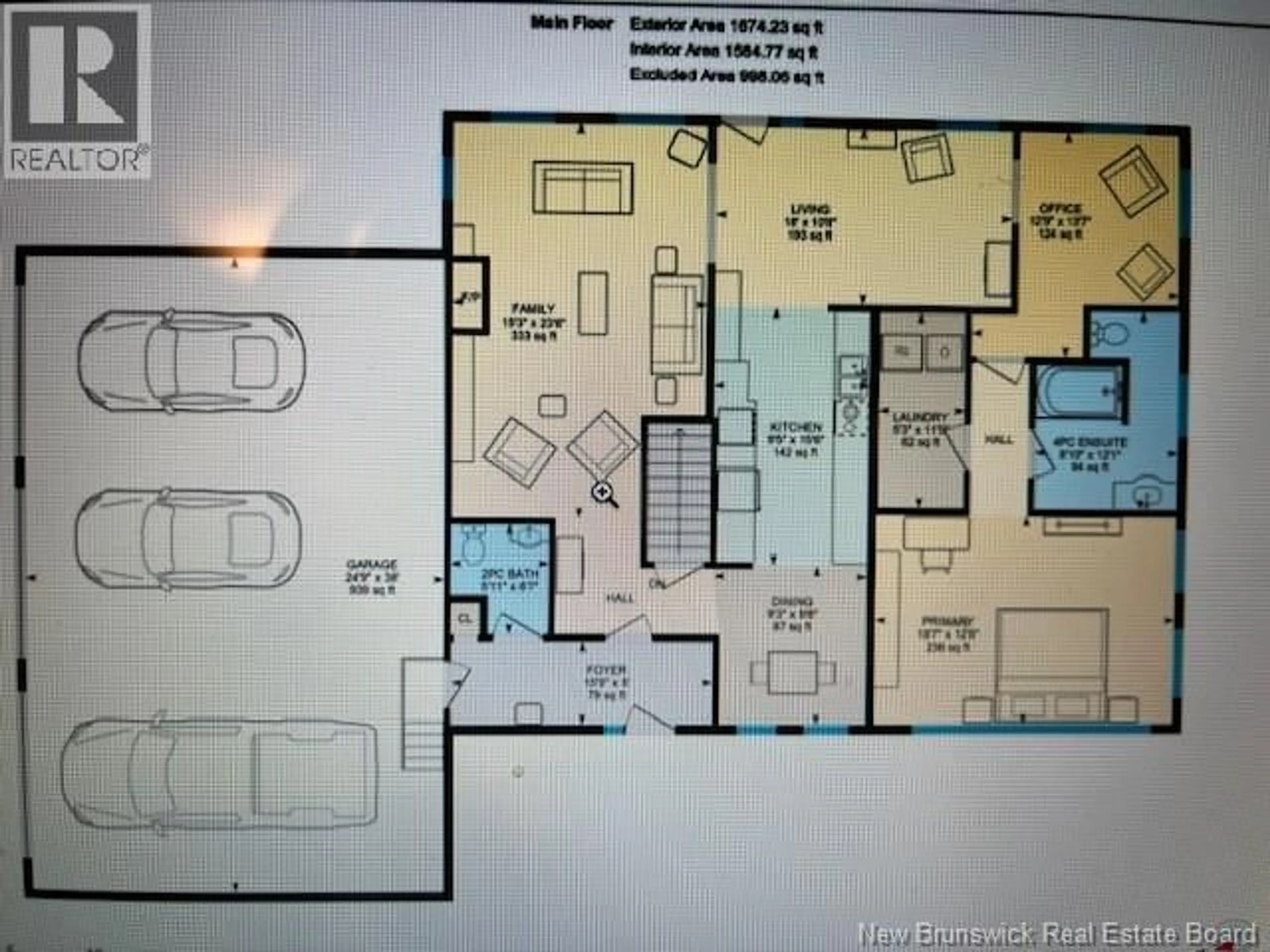 Floor plan for 491 INDIAN MOUNTAIN ROAD, Moncton New Brunswick E1G3C4