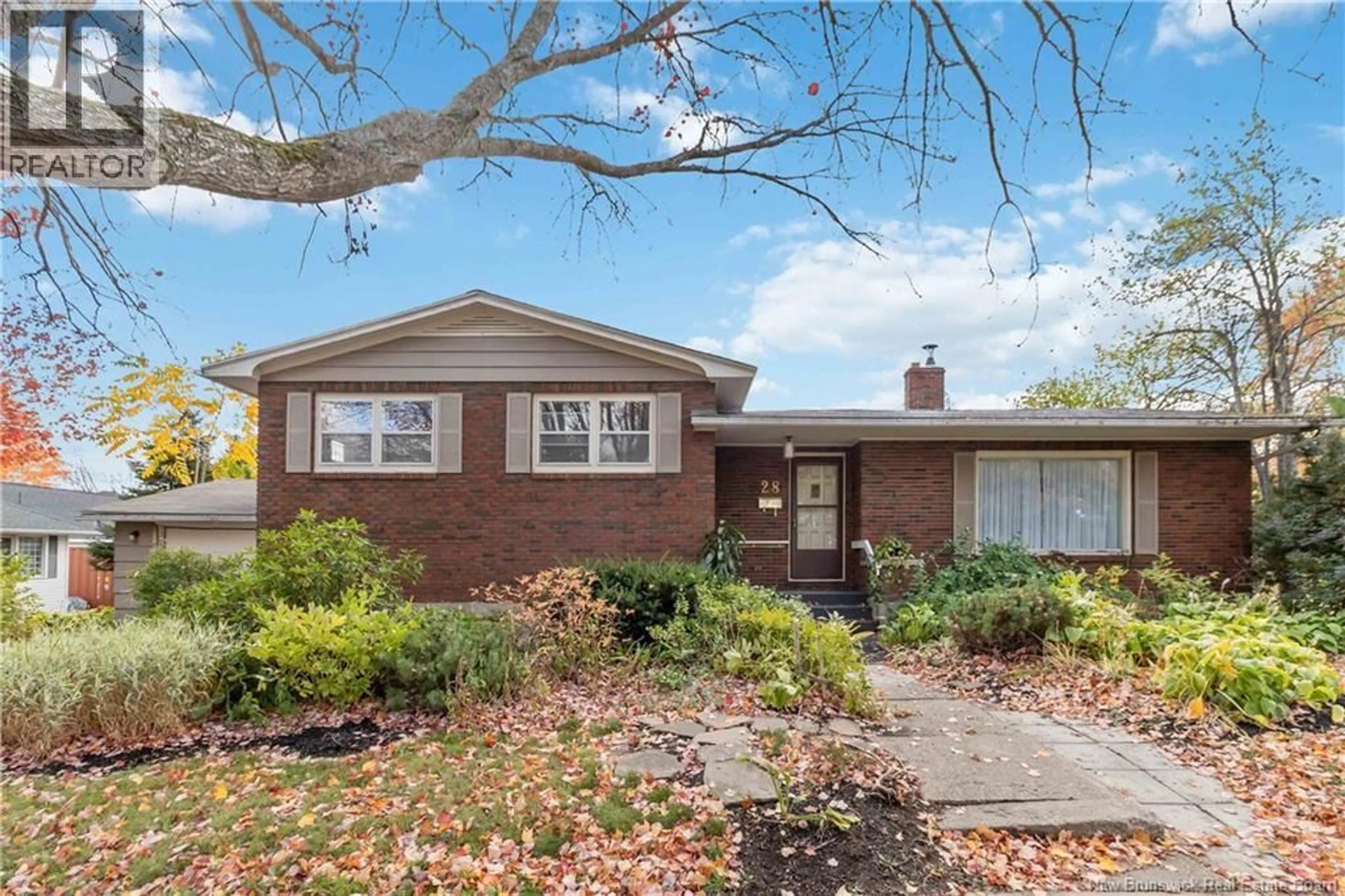 Home with brick exterior material, street for 28 BESSBOROUGH AVENUE, Moncton New Brunswick E1E1P2
