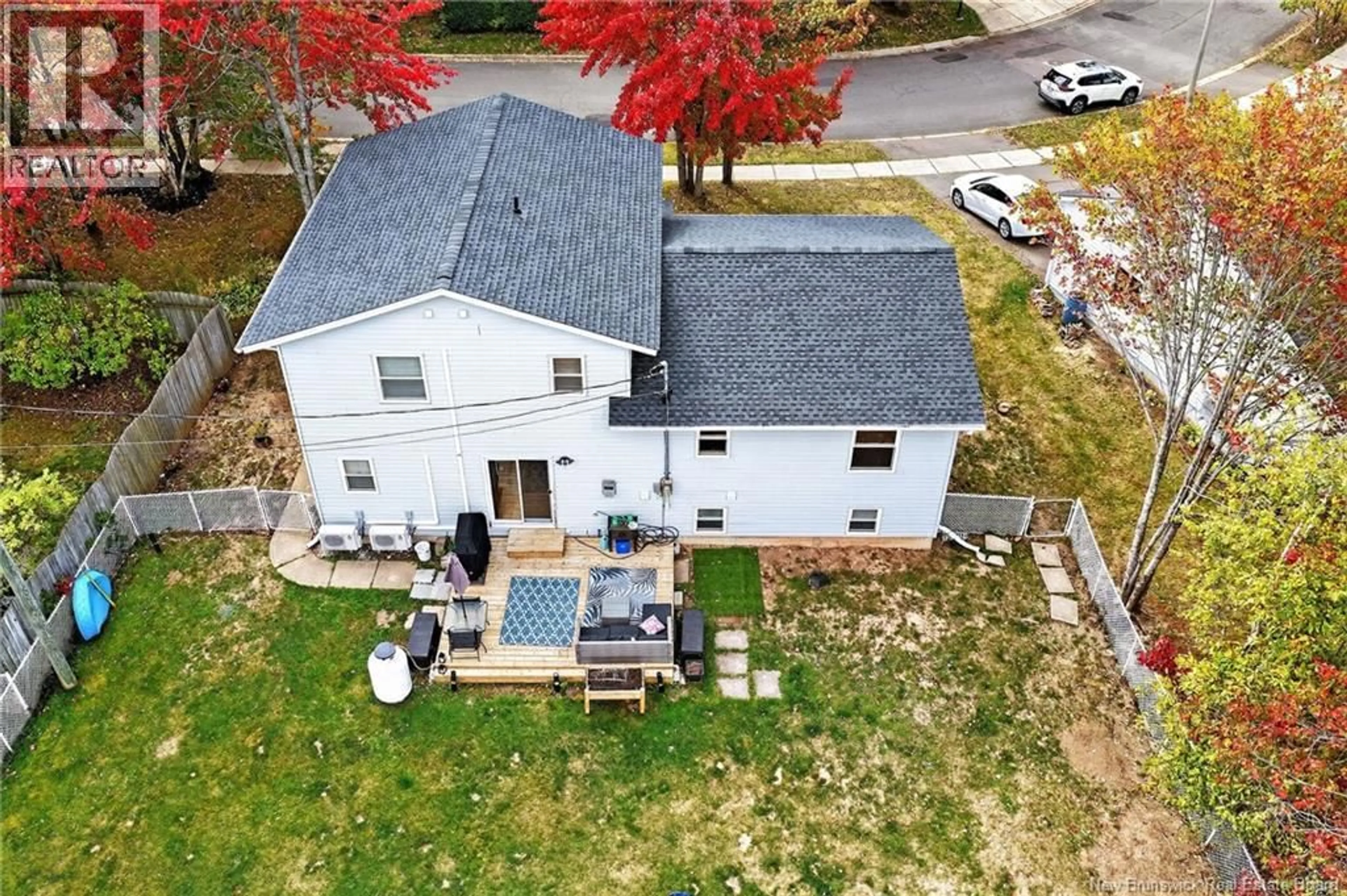 A pic from outside/outdoor area/front of a property/back of a property/a pic from drone, building for 57 ELLESMERE DRIVE, Moncton New Brunswick E1C9L6