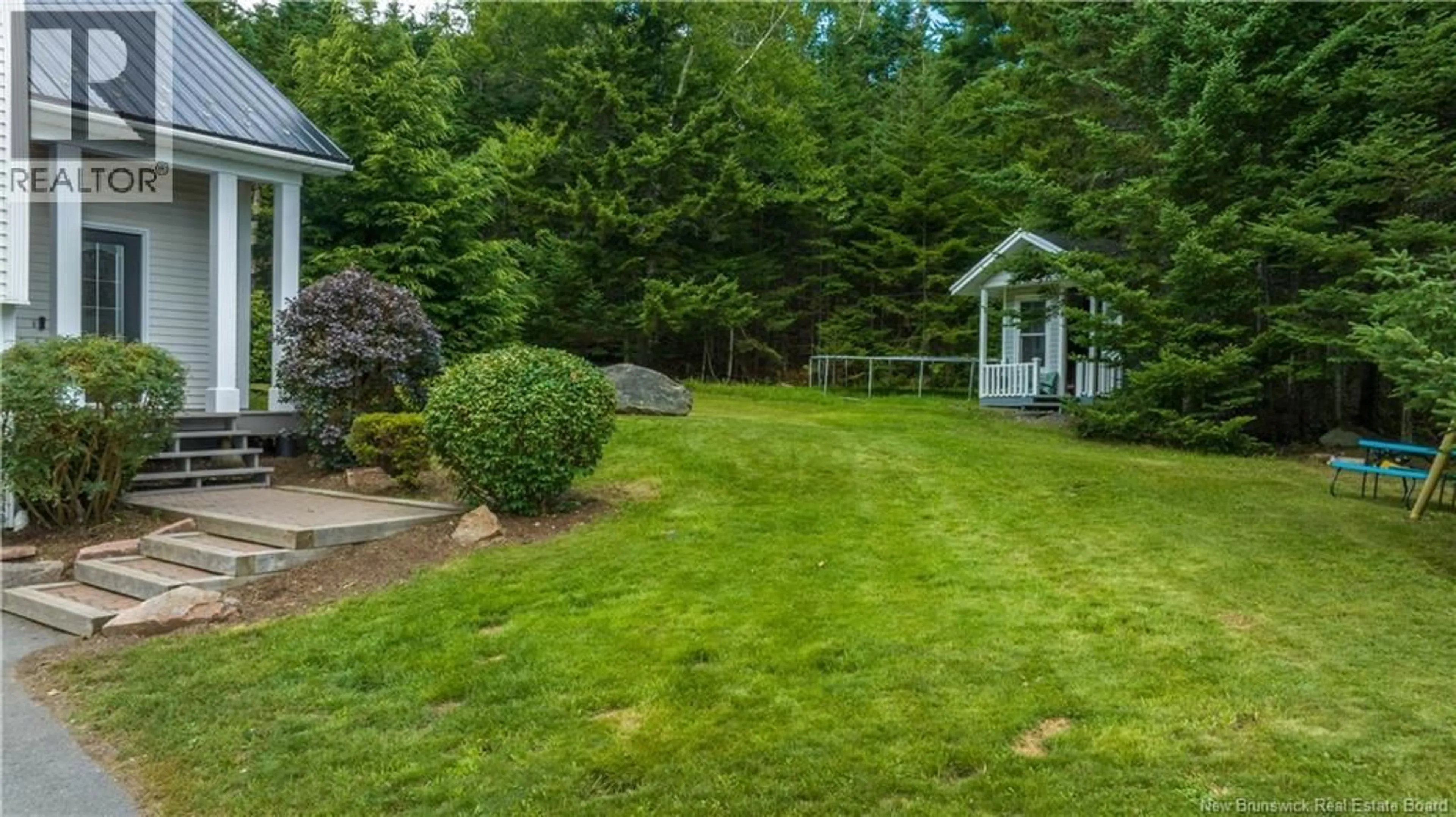 Patio, forest/trees view for 343 SHORE ROAD, Breadalbane New Brunswick E5C1N9