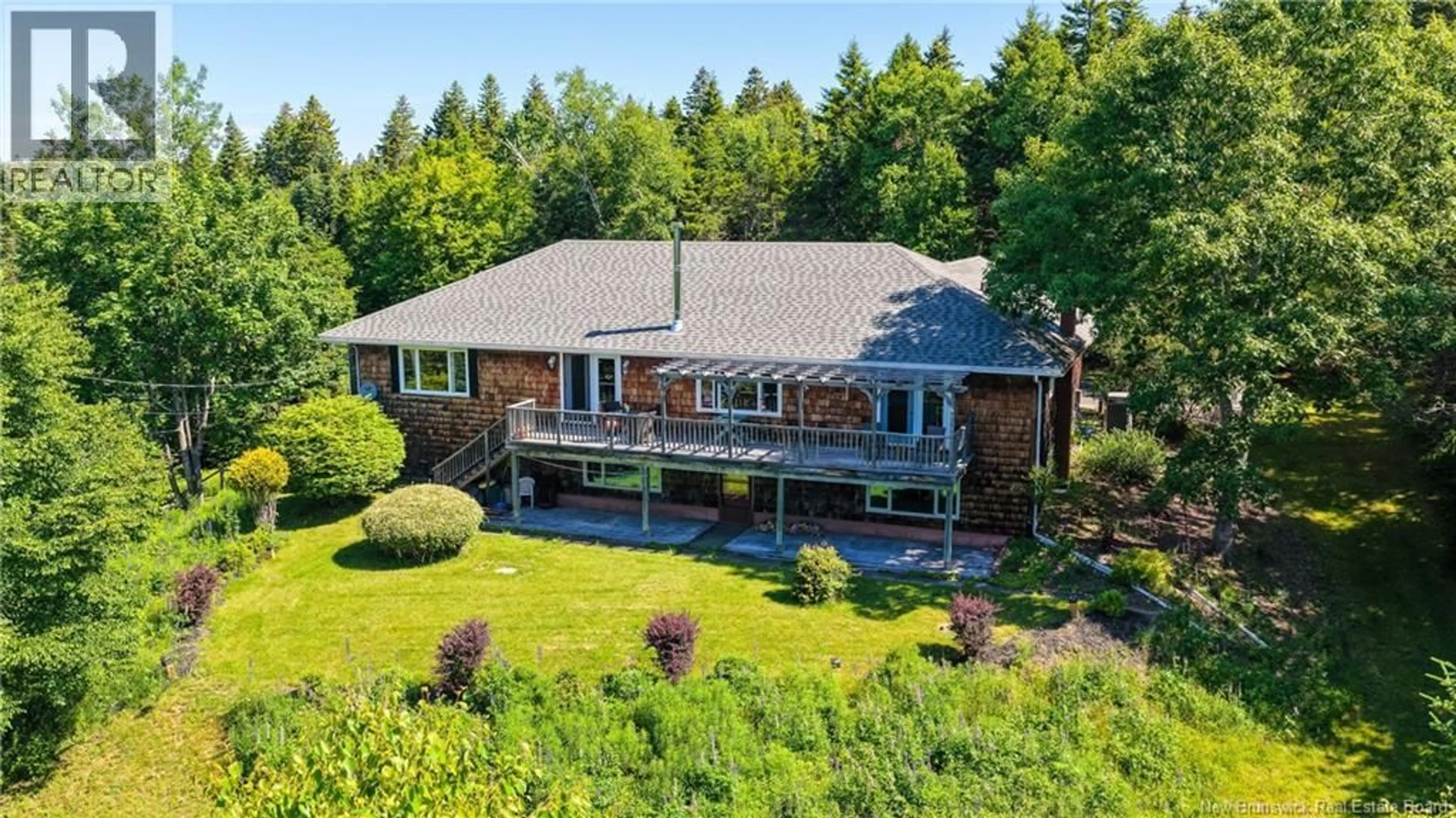 A pic from outside/outdoor area/front of a property/back of a property/a pic from drone, unknown for 11 MCLAREN DRIVE, Chamcook New Brunswick E5B3E3