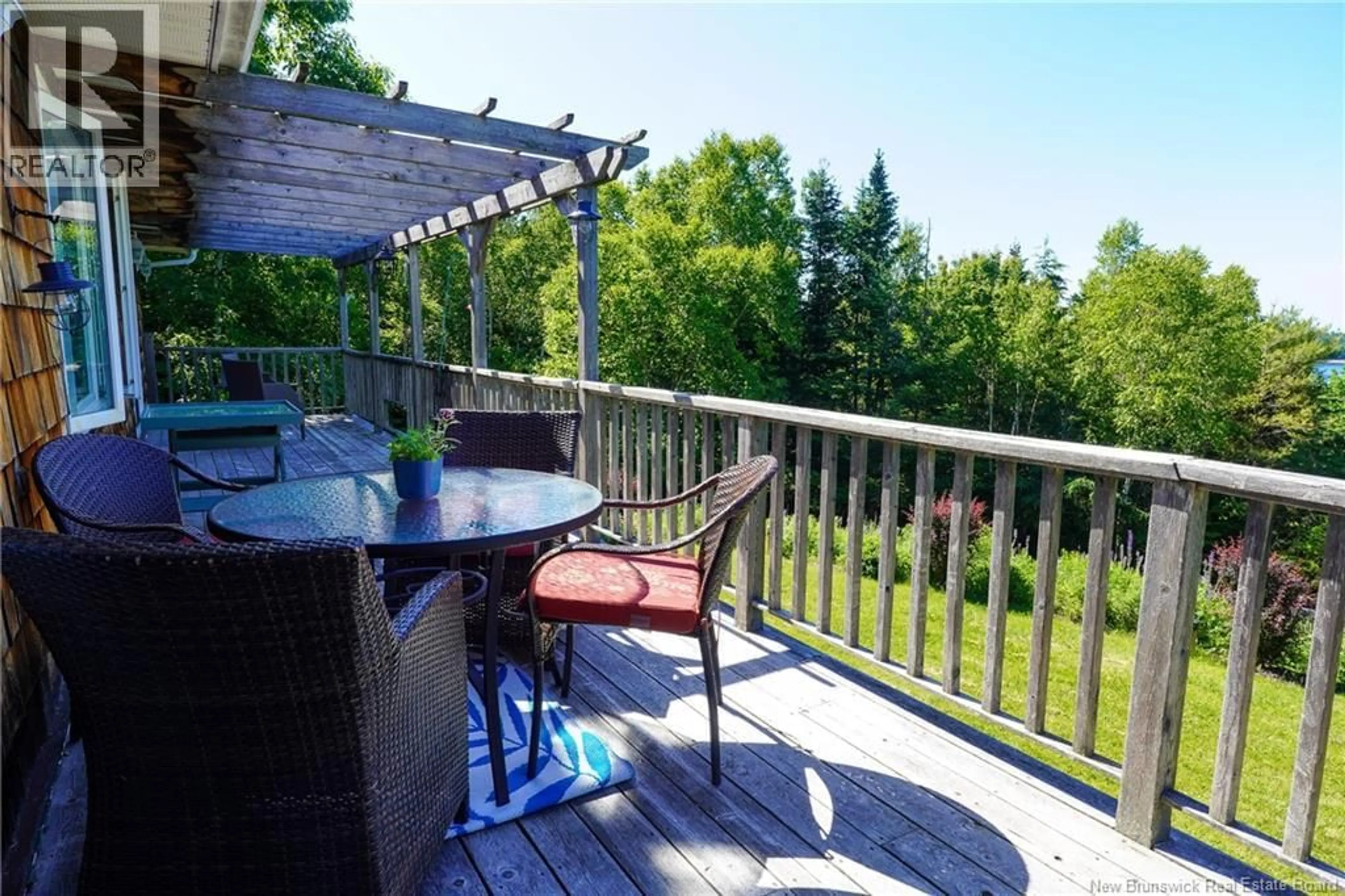 Patio, water/lake/river/ocean view for 11 MCLAREN DRIVE, Chamcook New Brunswick E5B3E3