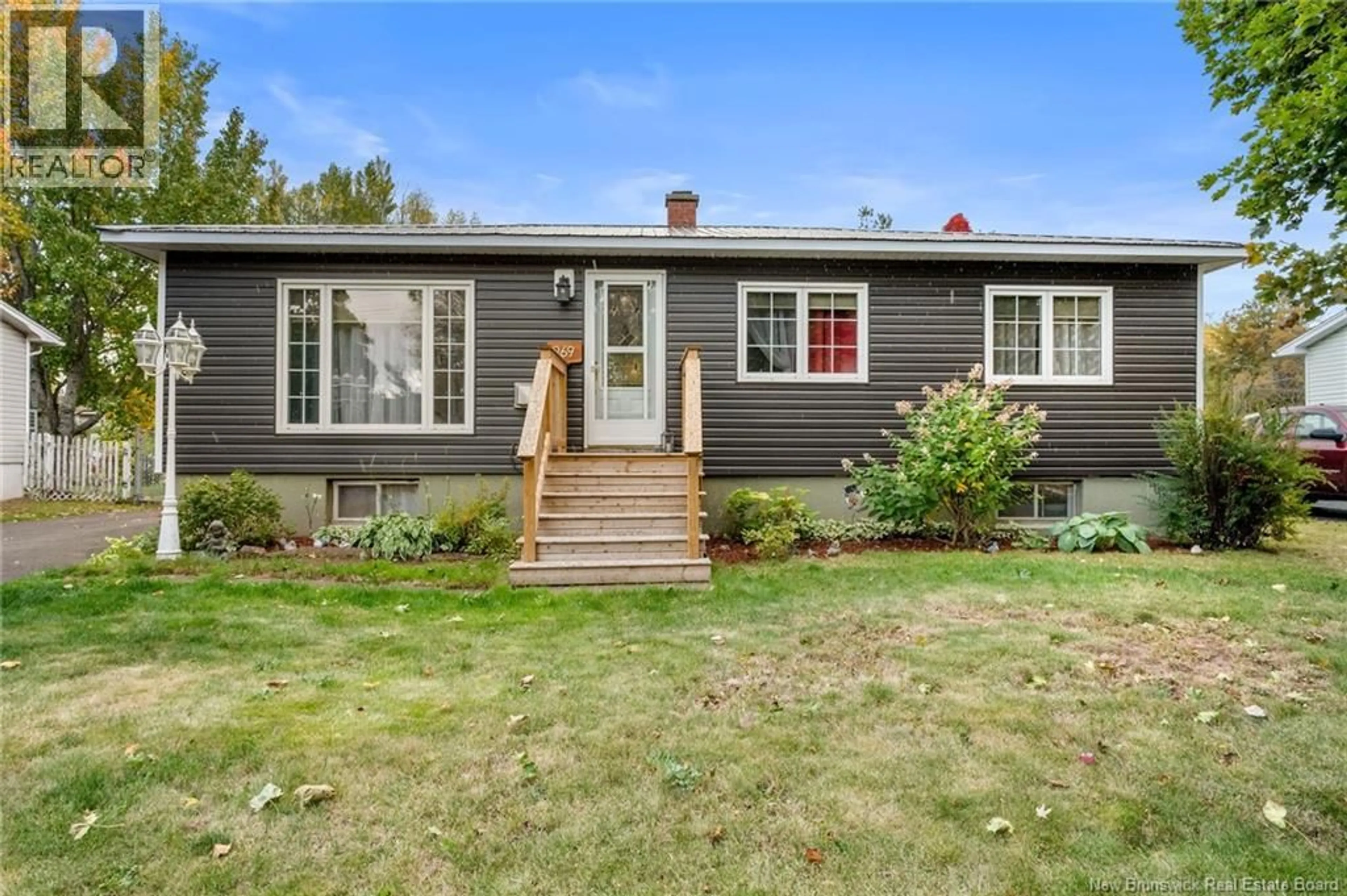 Home with vinyl exterior material, street for 269 WHITEPINE ROAD, Riverview New Brunswick E1B2X2
