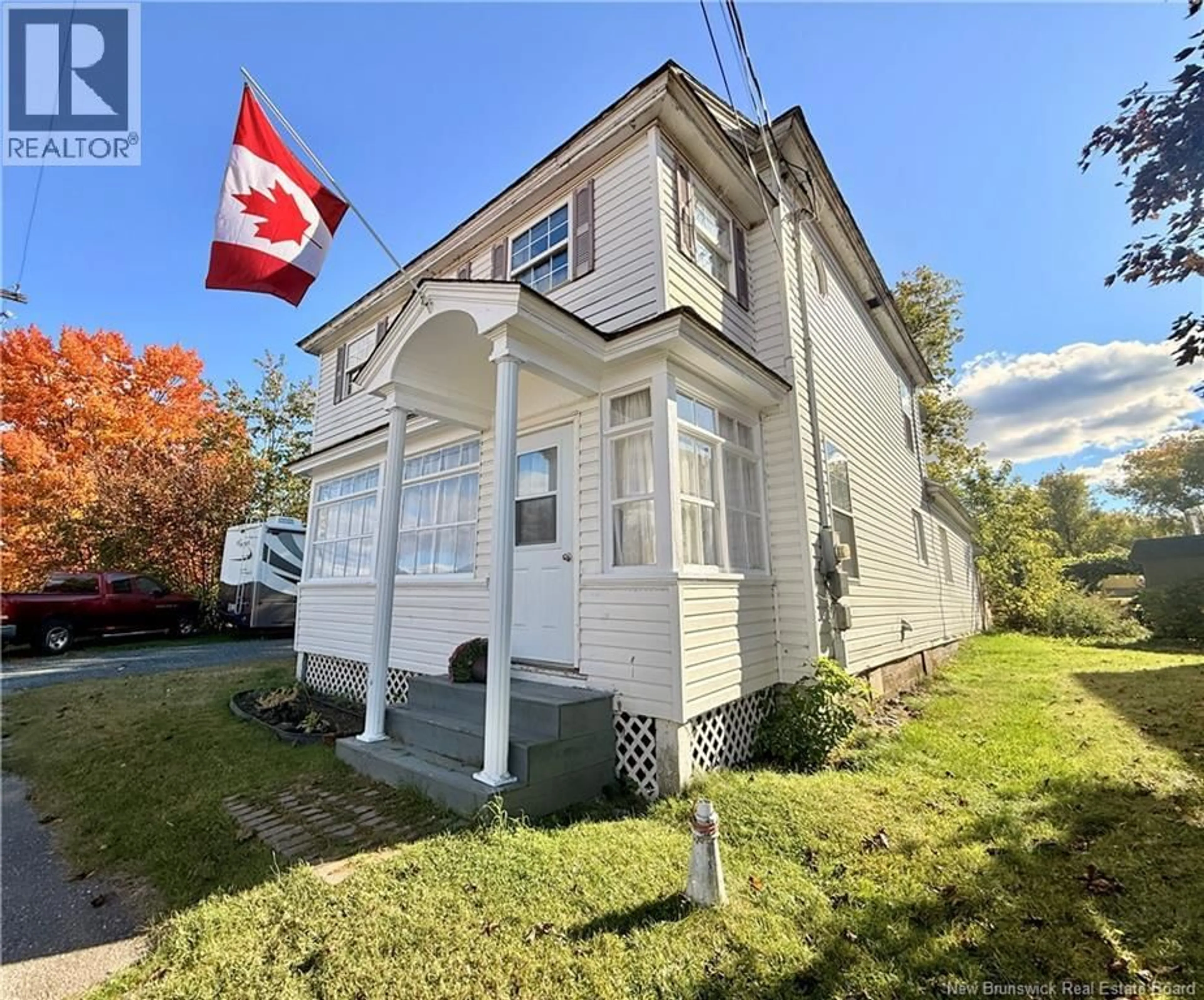A pic from outside/outdoor area/front of a property/back of a property/a pic from drone, street for 4 STATION STREET, Blackville New Brunswick E9B1R2
