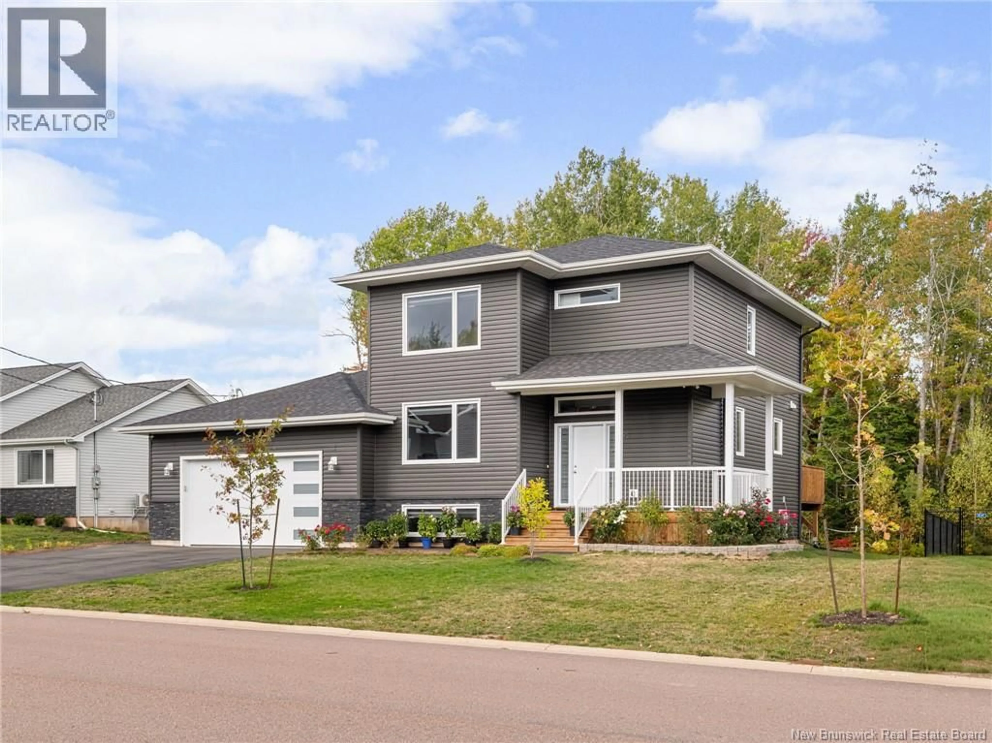 Home with vinyl exterior material, street for 95 SATARA DRIVE, Moncton New Brunswick E1G6A5