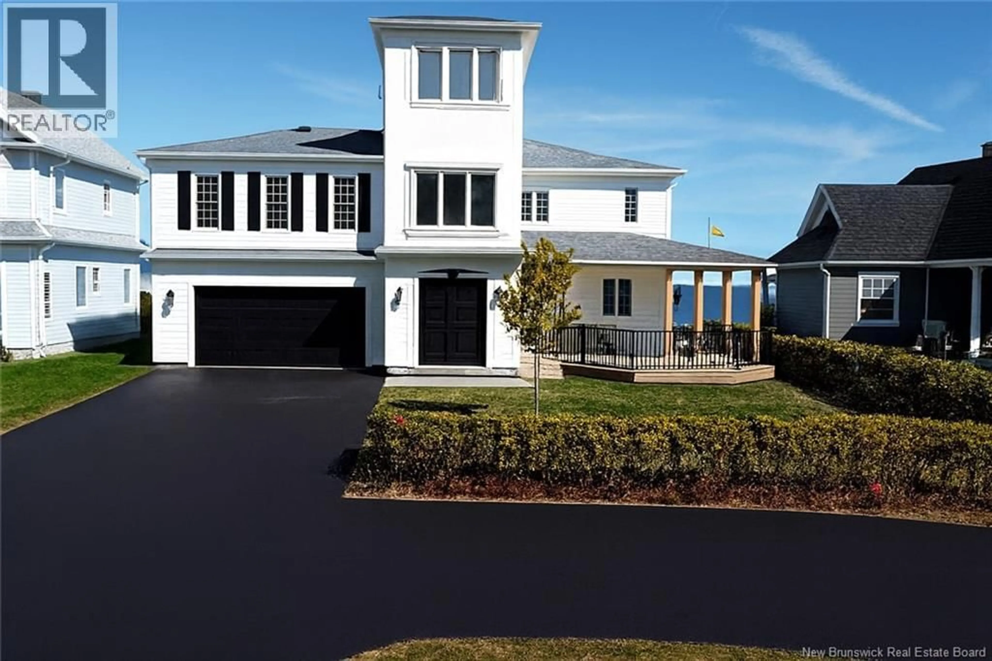 Home with vinyl exterior material, street for 2156 QUEEN ELIZABETH DRIVE, Bathurst New Brunswick E2A4Y4