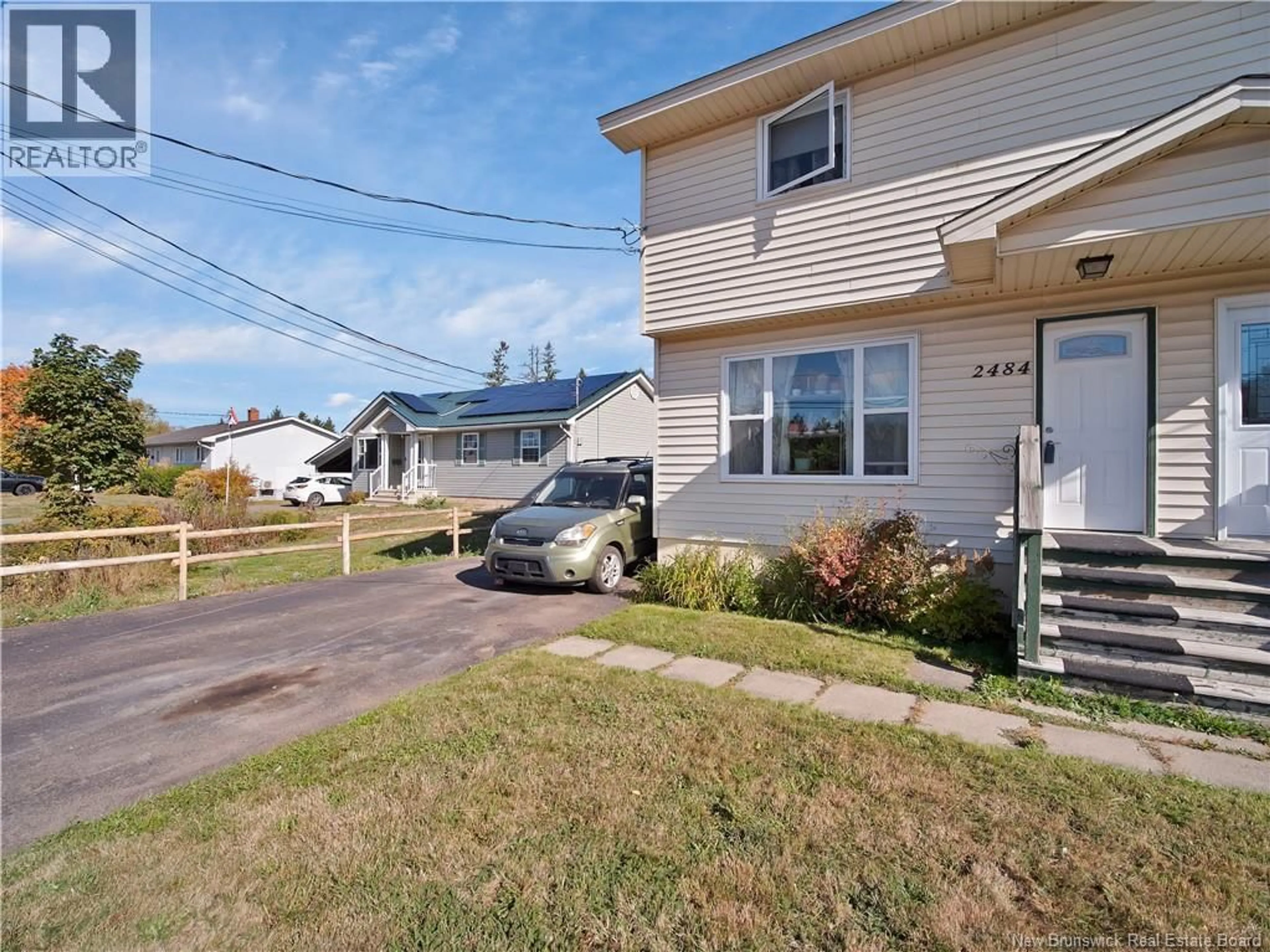 A pic from outside/outdoor area/front of a property/back of a property/a pic from drone, street for 2484 AMIRAULT, Dieppe New Brunswick E1A7K5