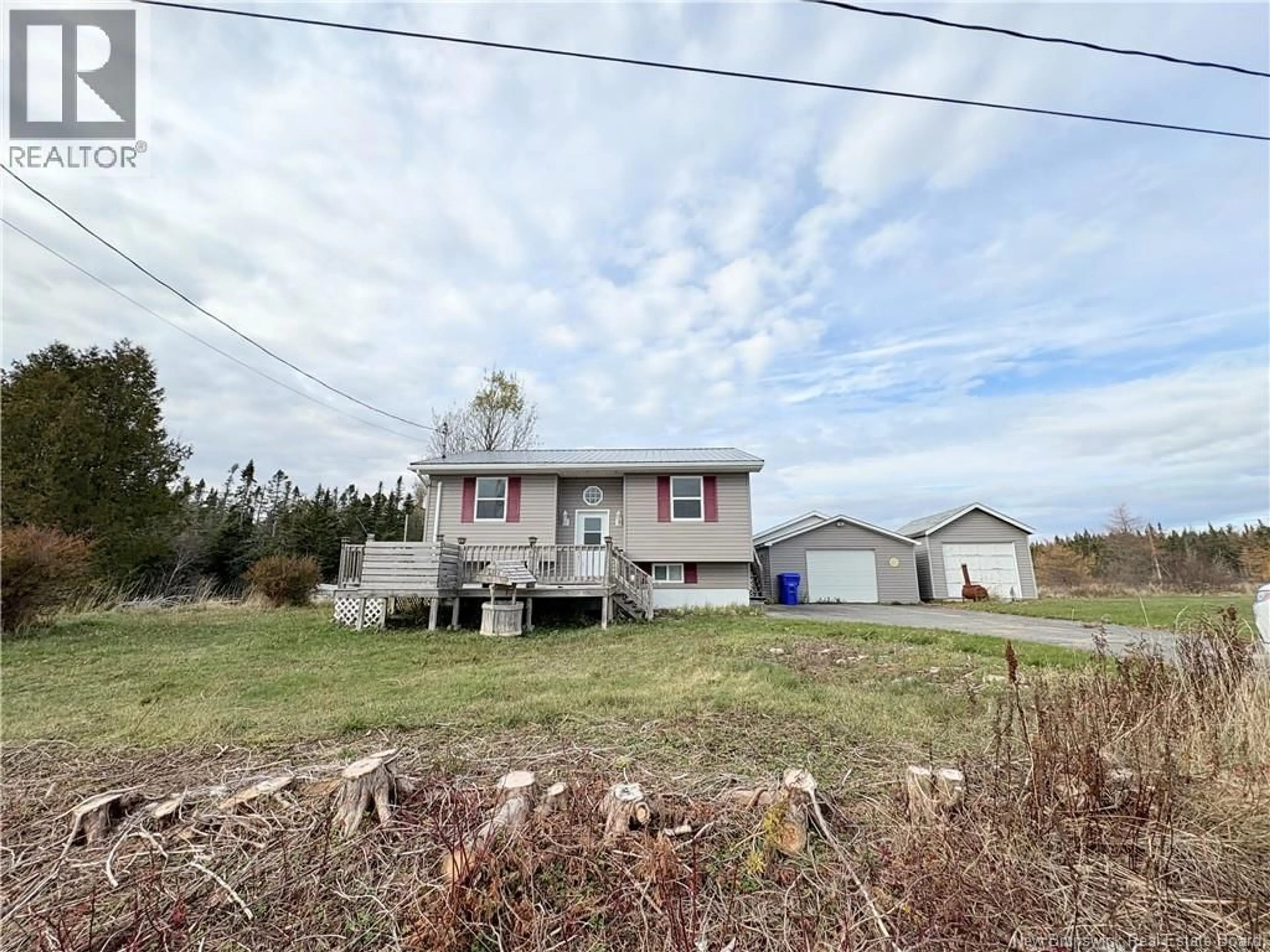 A pic from outside/outdoor area/front of a property/back of a property/a pic from drone, unknown for 134 LITTLE LEPREAU ROAD, Lepreau New Brunswick E5J1P7