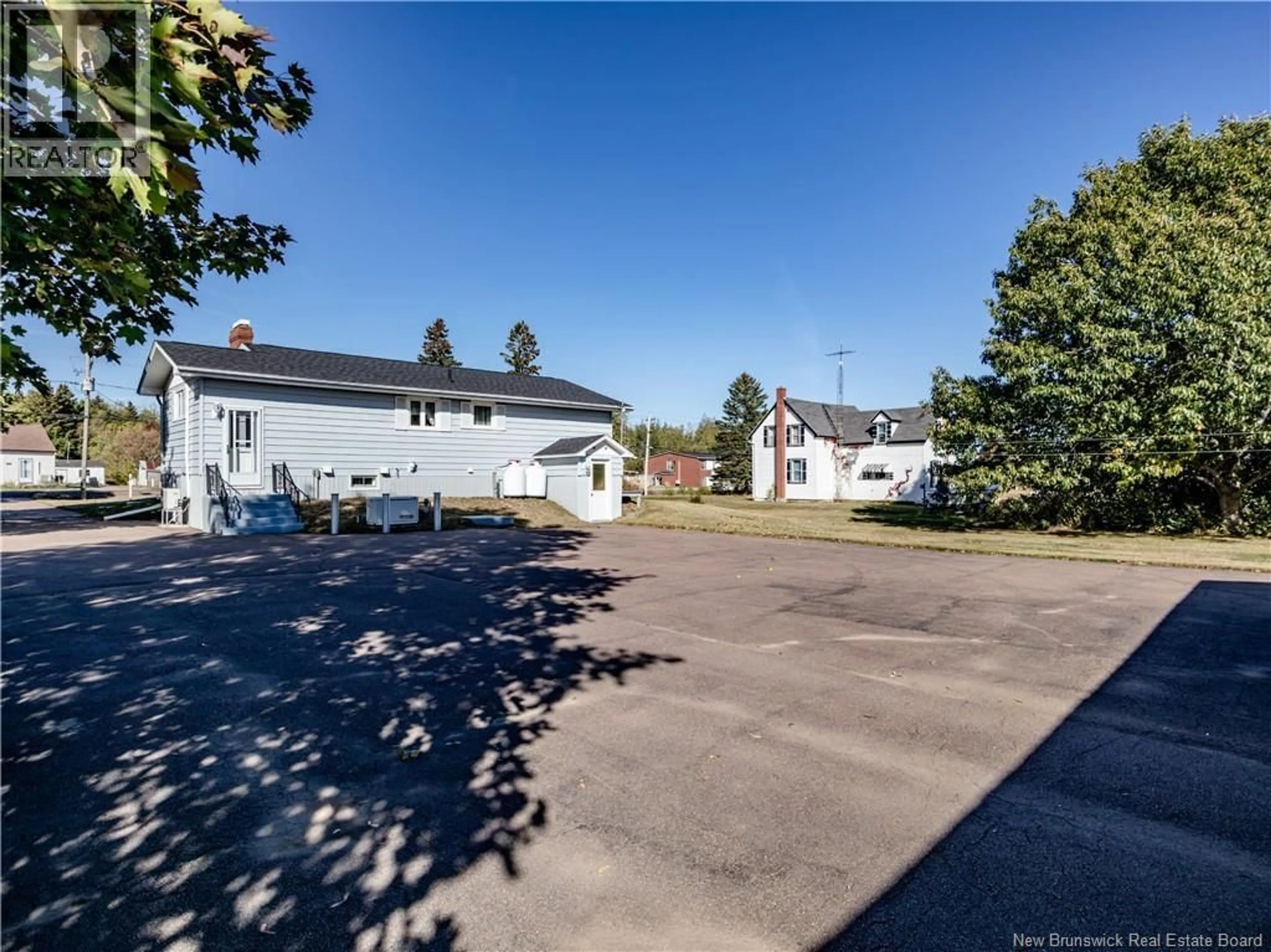A pic from outside/outdoor area/front of a property/back of a property/a pic from drone, unknown for 3775 ROUTE 505, Chockpish New Brunswick E4W1N3