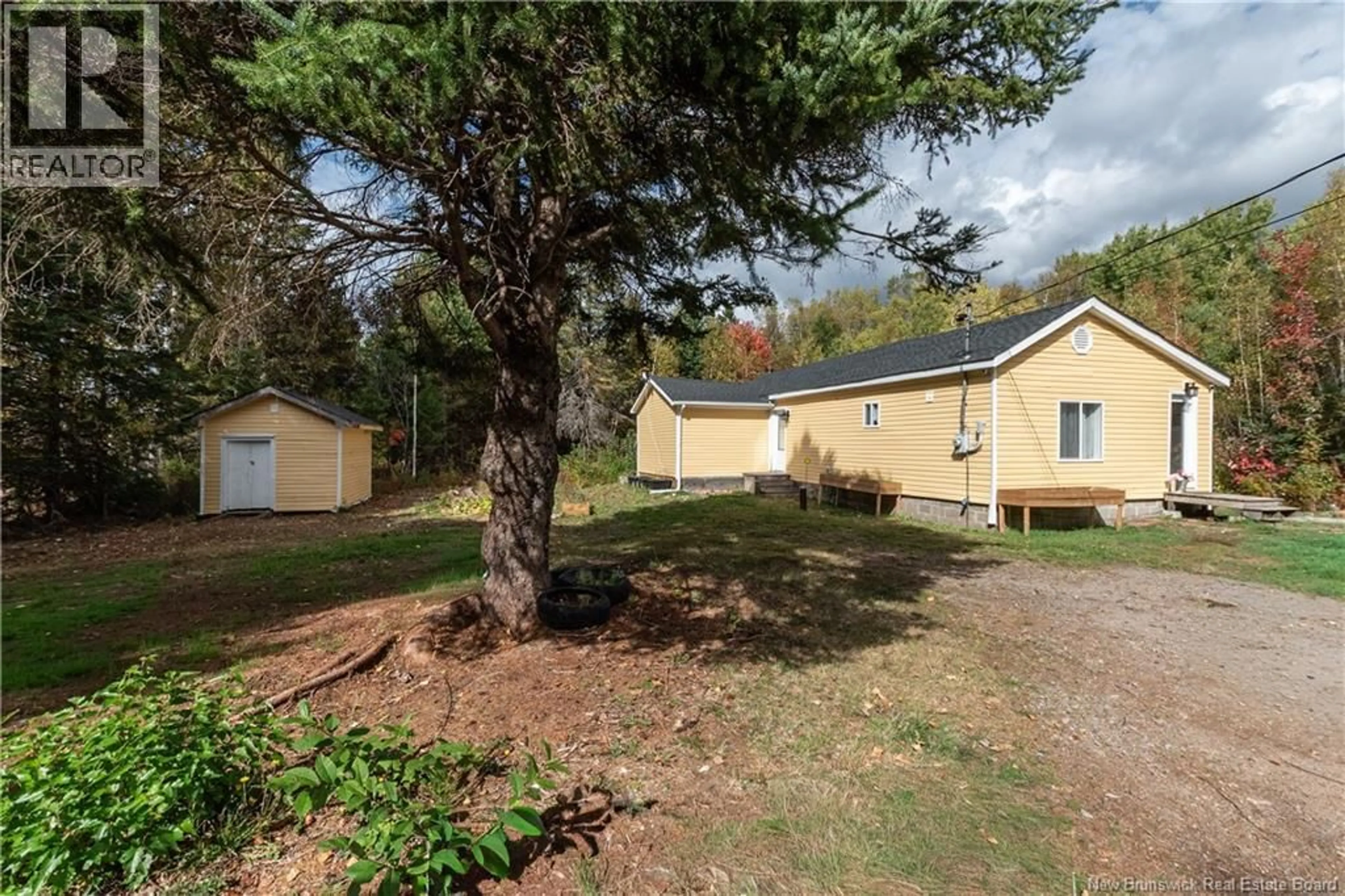 A pic from outside/outdoor area/front of a property/back of a property/a pic from drone, unknown for 11580 RTE 126, Collette New Brunswick E4Y2S8