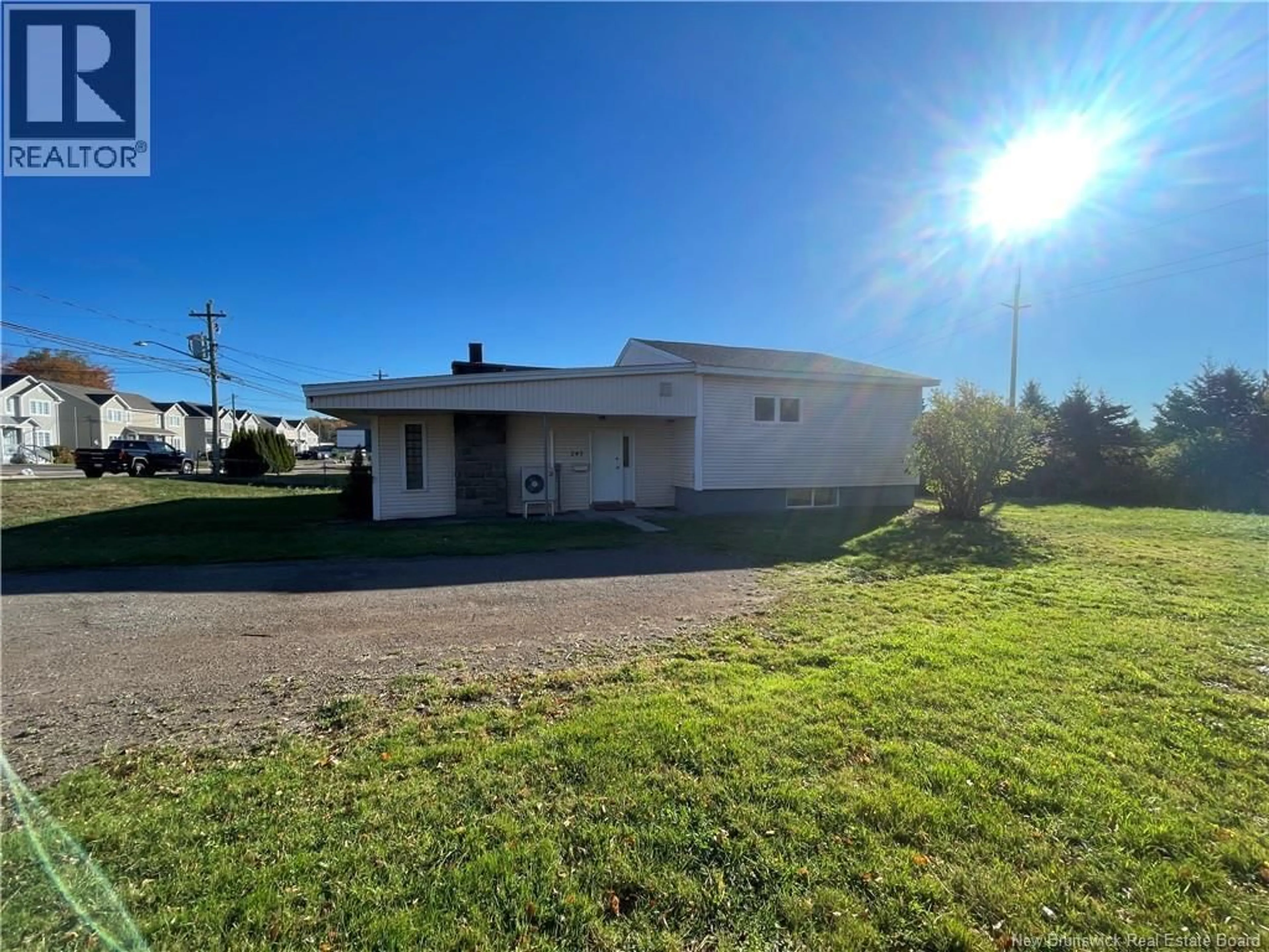 A pic from outside/outdoor area/front of a property/back of a property/a pic from drone, building for 240 HIGHLANDVIEW ROAD, Moncton New Brunswick E1A2L3