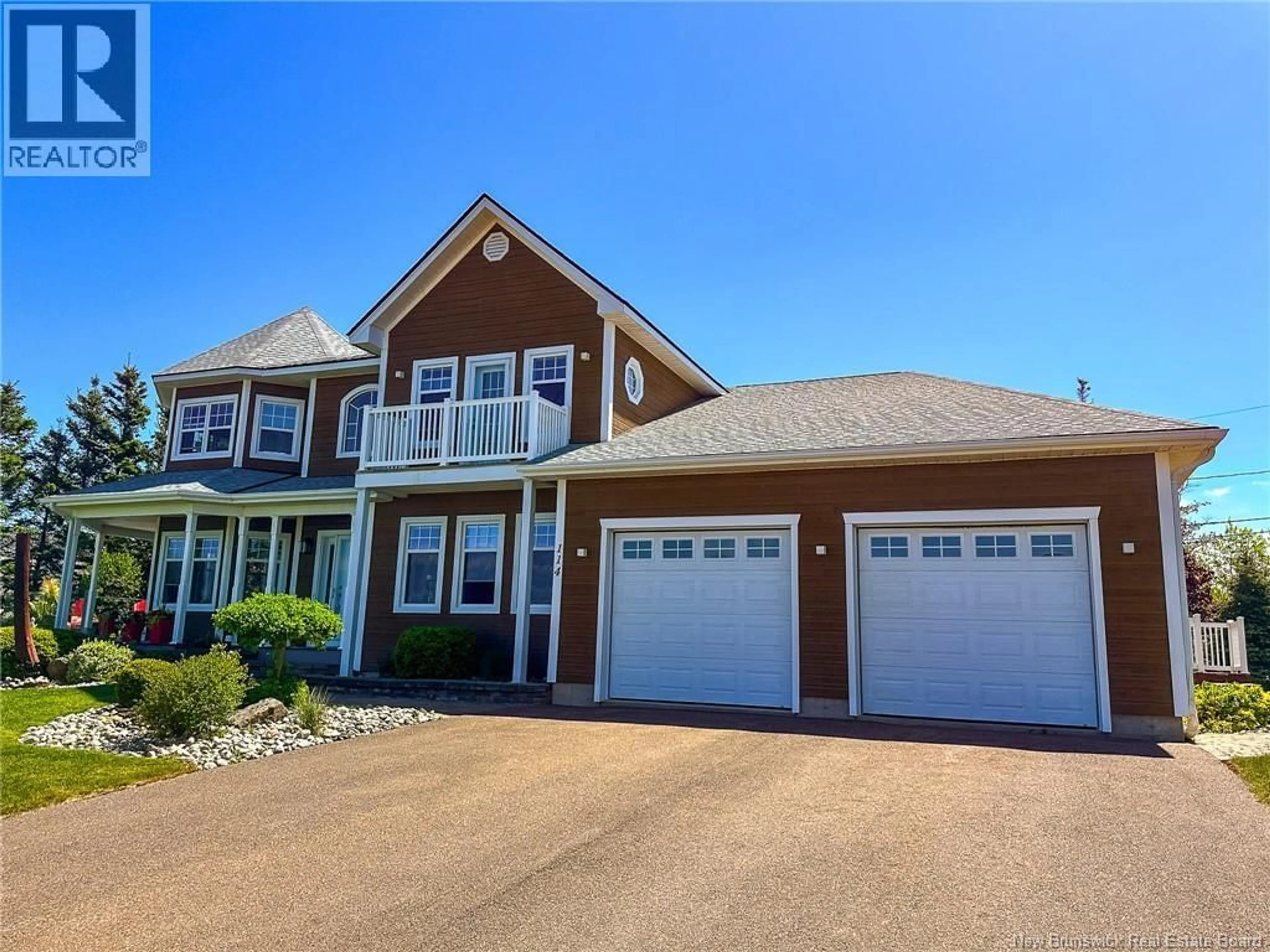 Home with vinyl exterior material, water/lake/river/ocean view for 114 - 90 DE LA BRECHE, Grand-Barachois New Brunswick E4P8Y8
