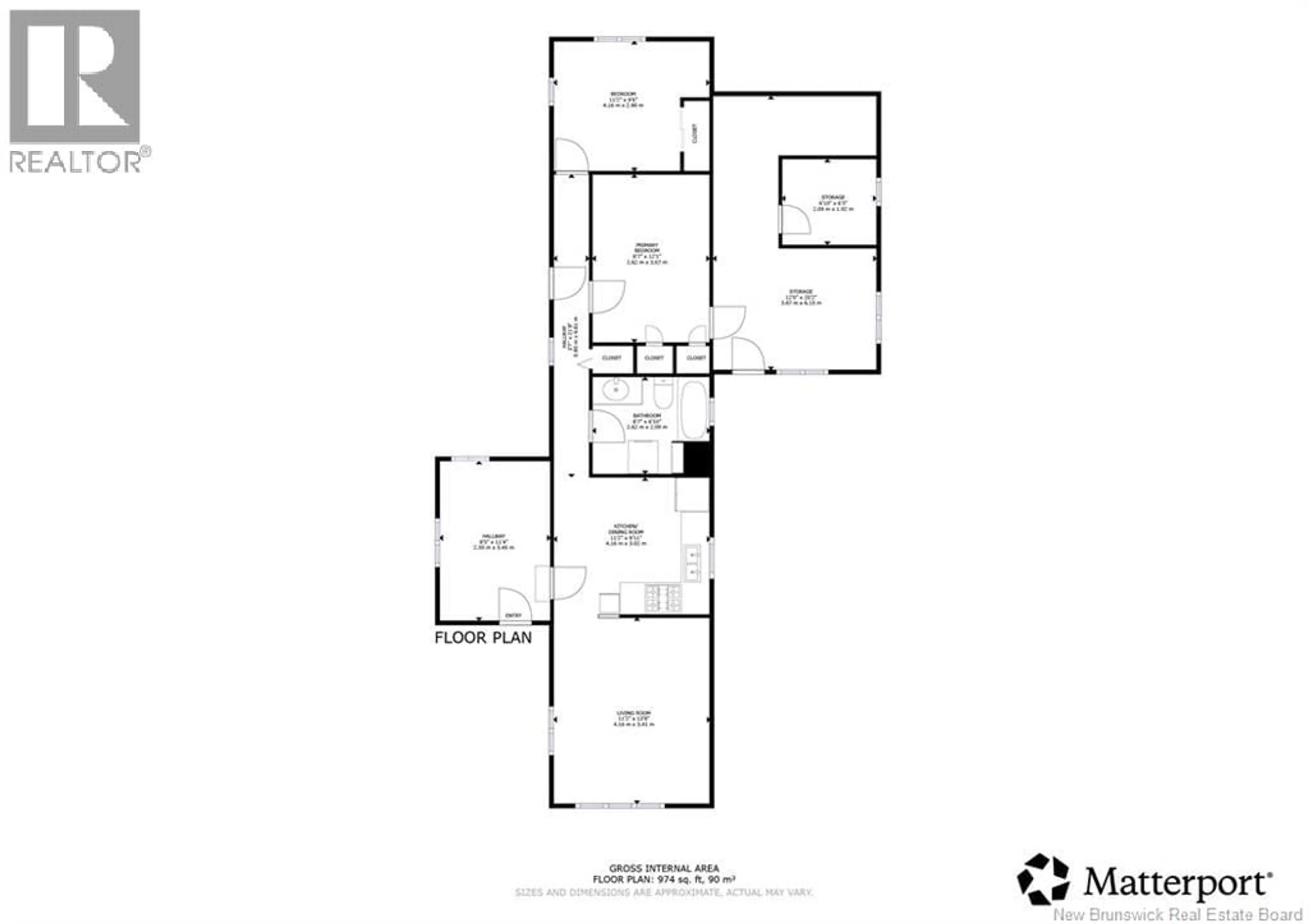 Floor plan for 2976 ROUTE 148, Nashwaak Bridge New Brunswick E6C2C5