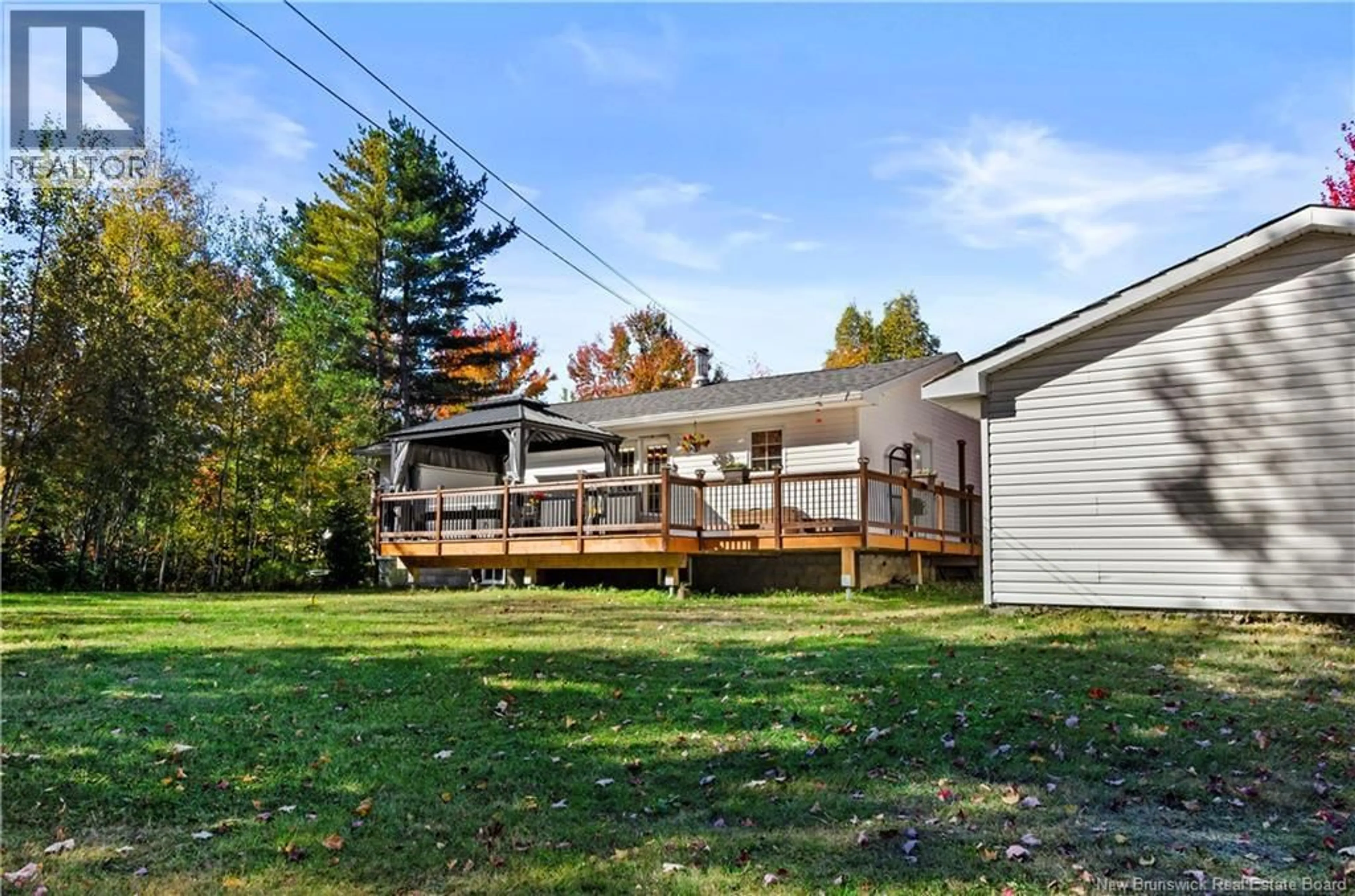 Patio, water/lake/river/ocean view for 738 ROUTE 148, Nashwaak Village New Brunswick E6C1M2