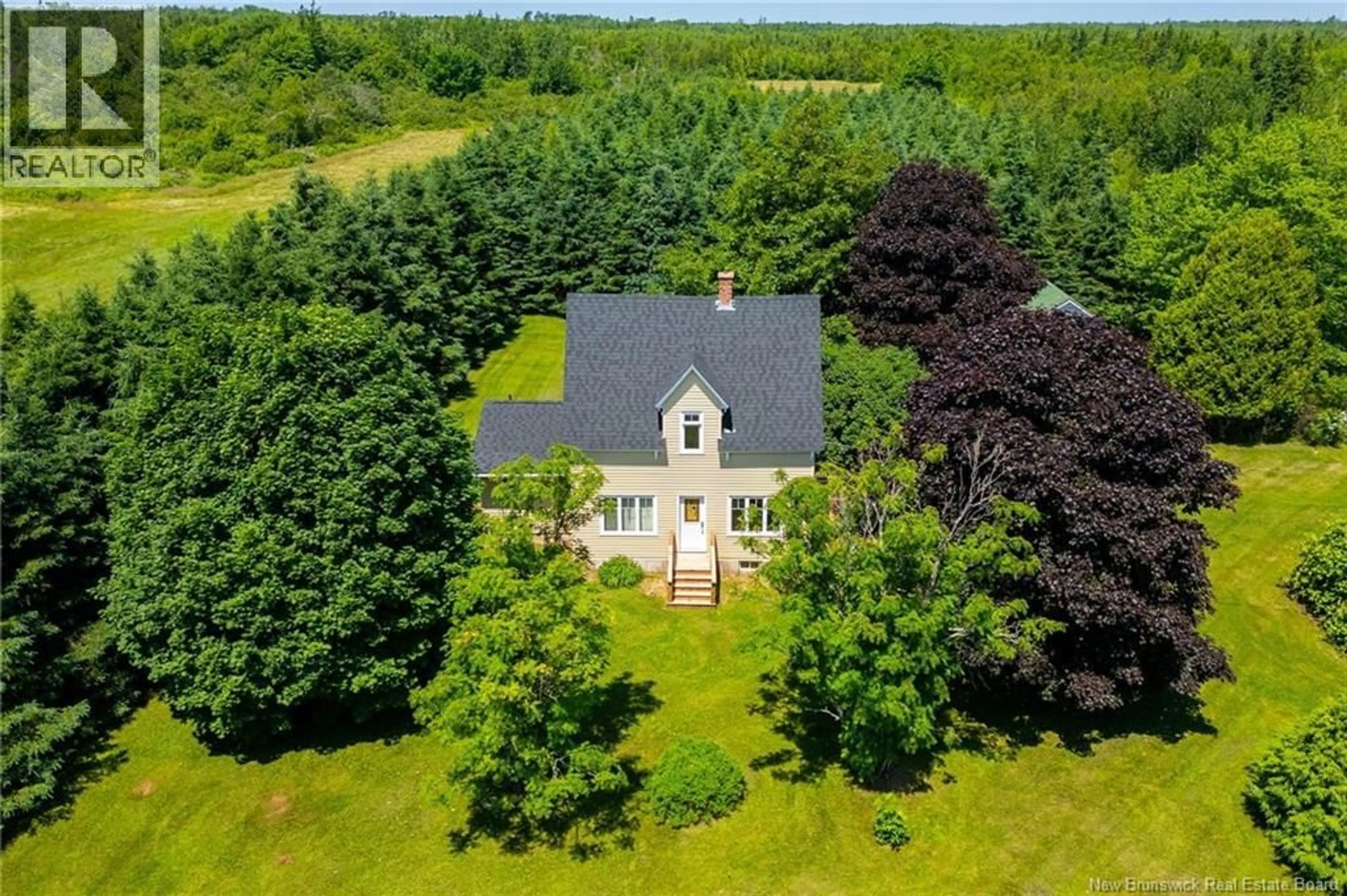 A pic from outside/outdoor area/front of a property/back of a property/a pic from drone, unknown for 22 CAPE SPEAR CROSS ROAD, Cape Spear New Brunswick E4M3C5