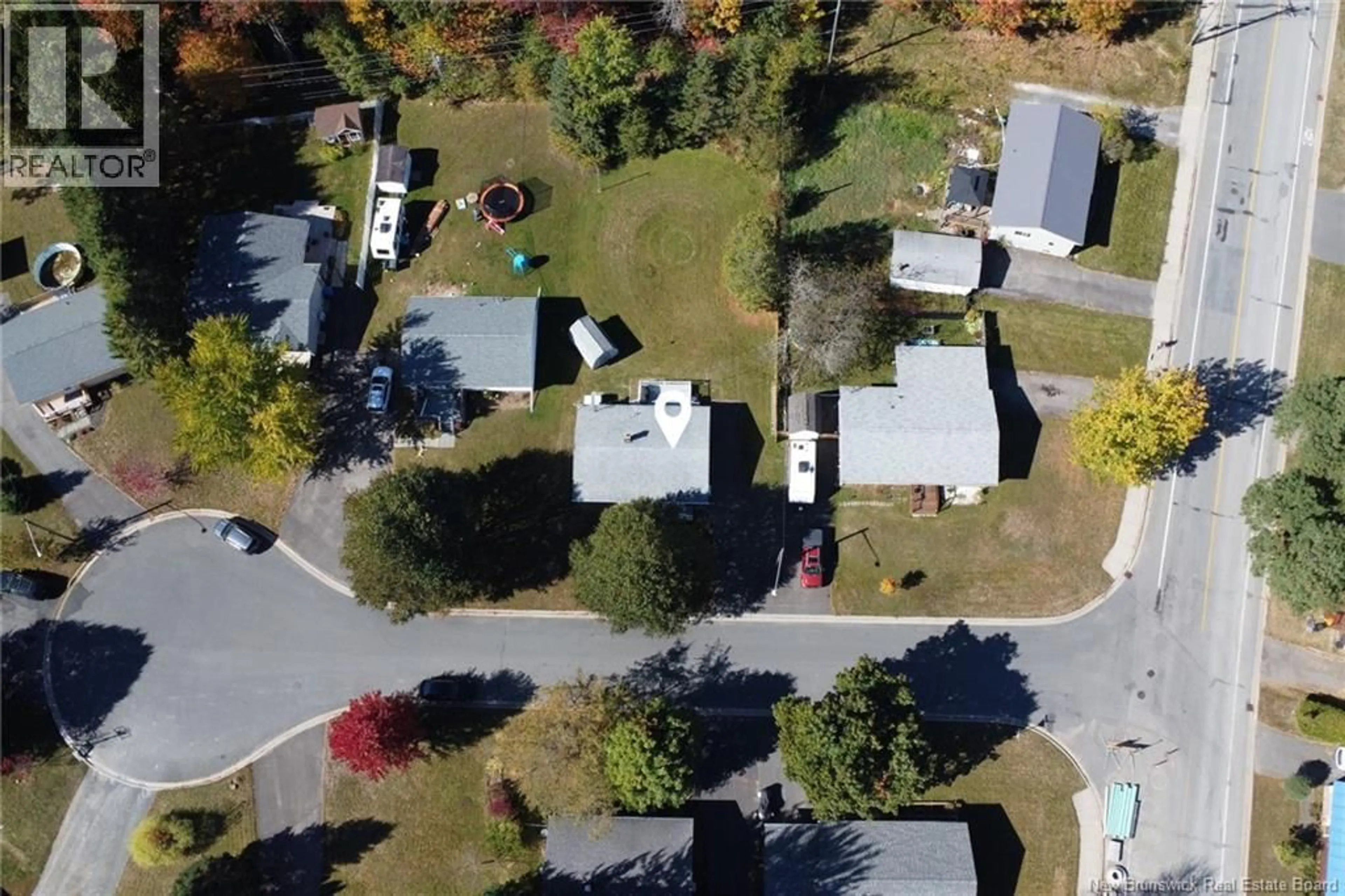 A pic from outside/outdoor area/front of a property/back of a property/a pic from drone, street for 6 CENTENNIAL COURT, Fredericton New Brunswick E3A4G6