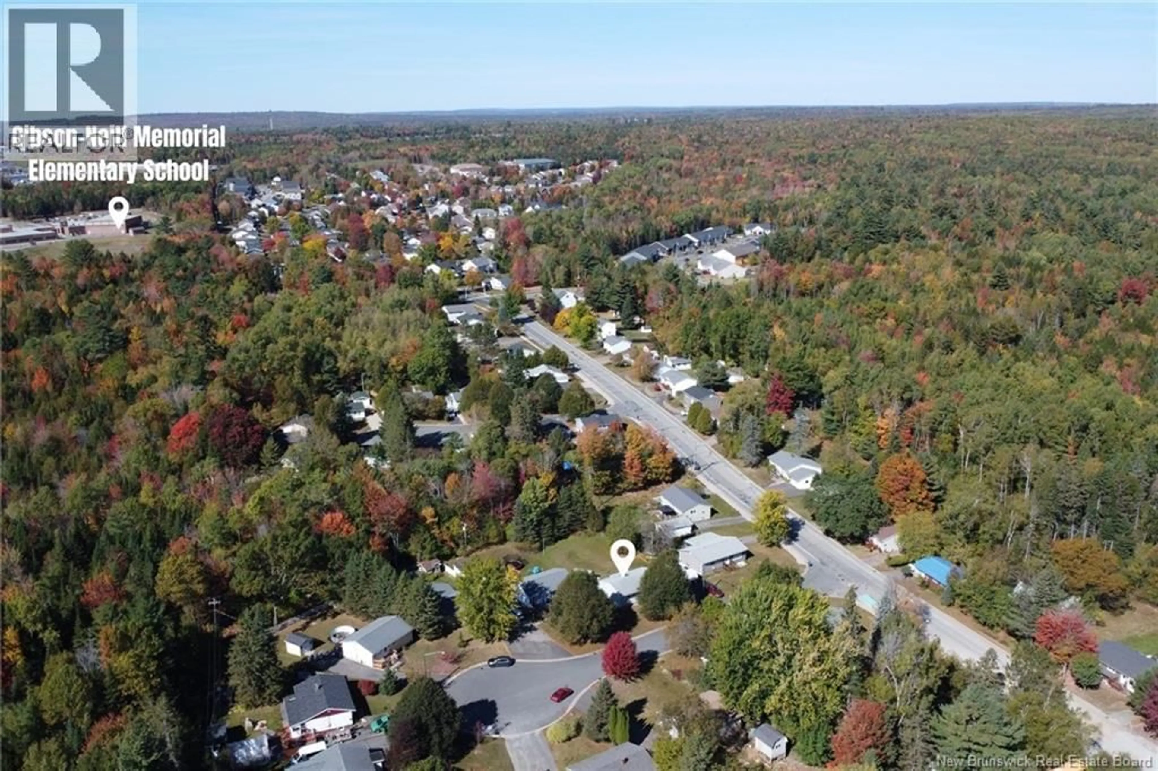 A pic from outside/outdoor area/front of a property/back of a property/a pic from drone, street for 6 CENTENNIAL COURT, Fredericton New Brunswick E3A4G6