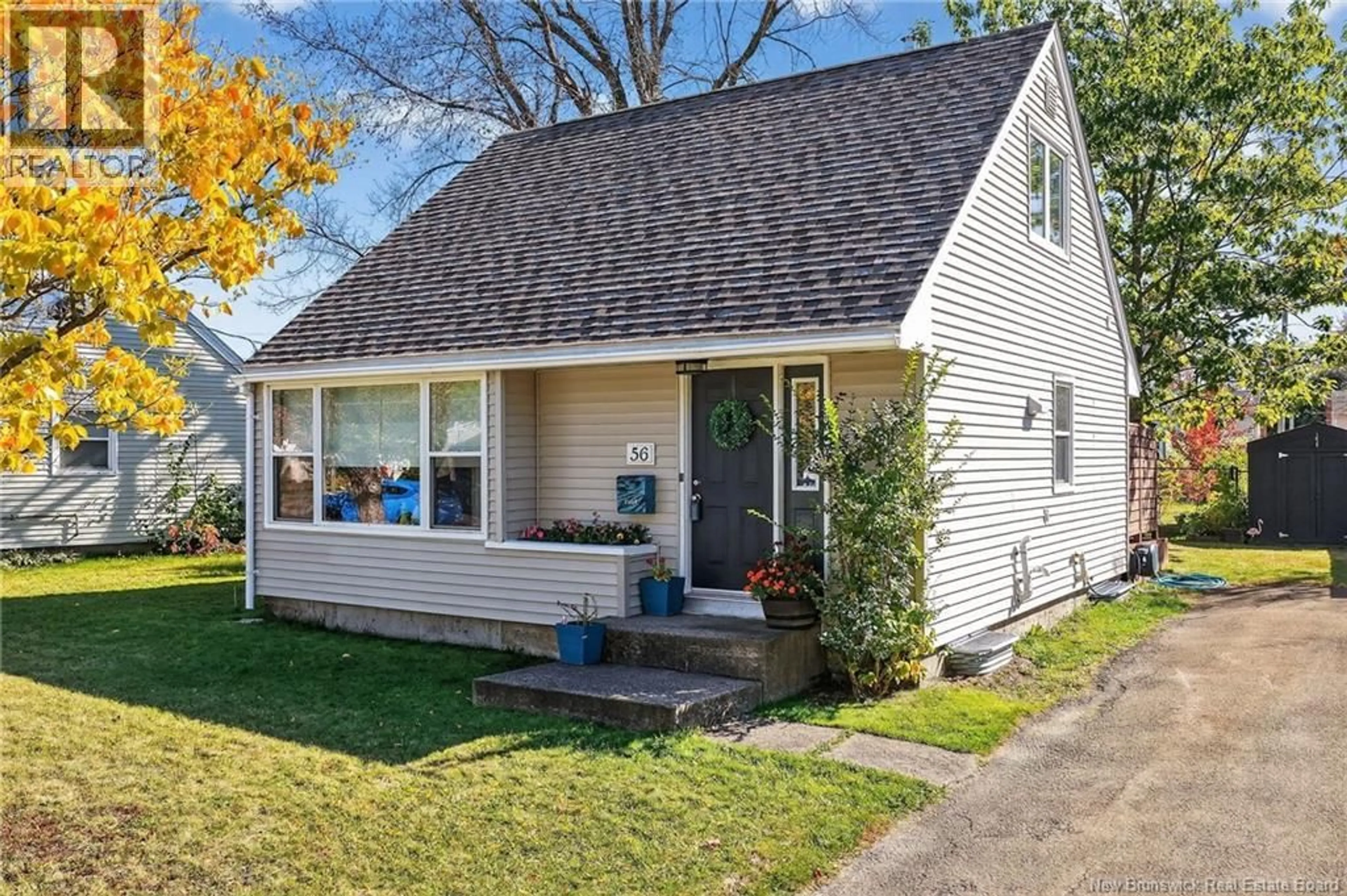 Home with vinyl exterior material, street for 56 HOWS CRESCENT, Moncton New Brunswick E1E1T1