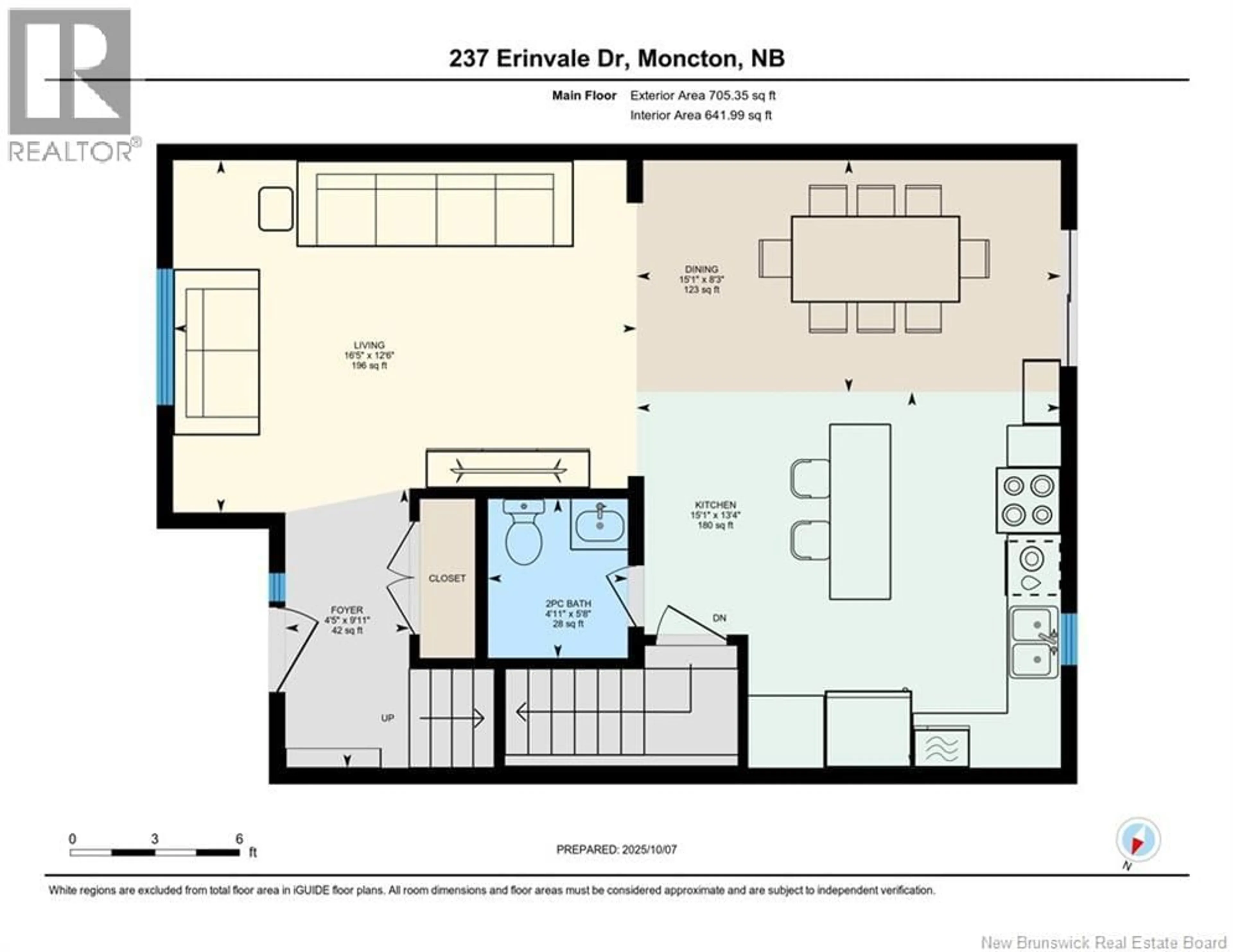 Floor plan for 237 ERINVALE DRIVE, Moncton New Brunswick E1A9S1