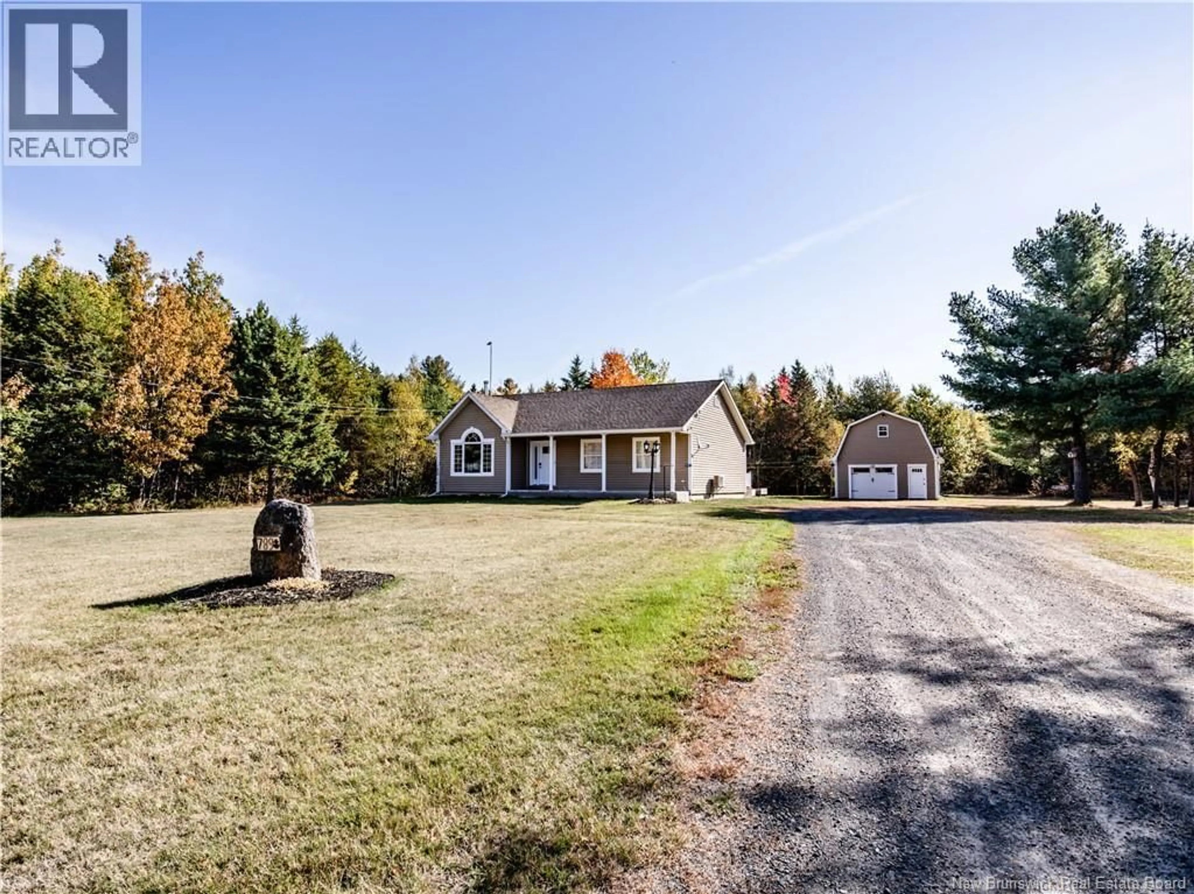 A pic from outside/outdoor area/front of a property/back of a property/a pic from drone, unknown for 789 SAINT CHARLES, Saint-Charles New Brunswick E4W4S1