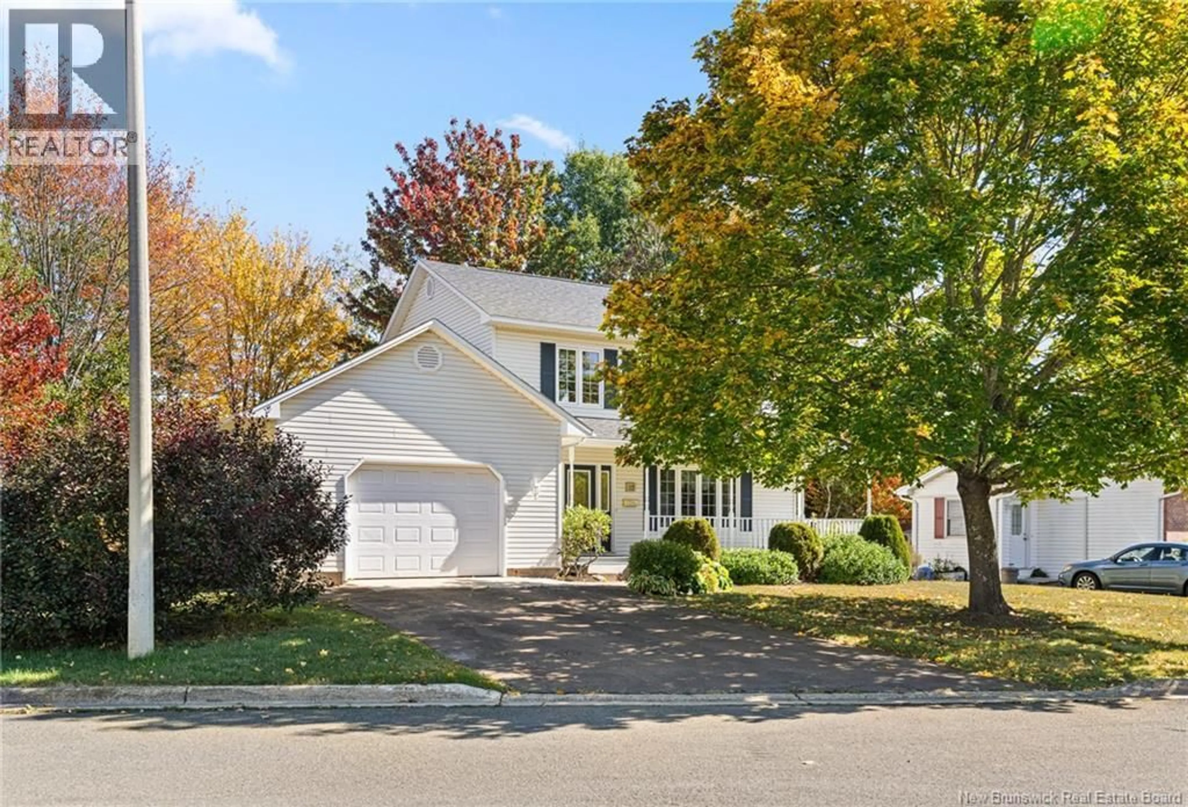 Home with vinyl exterior material, street for 11 ROSEMERE COURT, Moncton New Brunswick E1C9W2