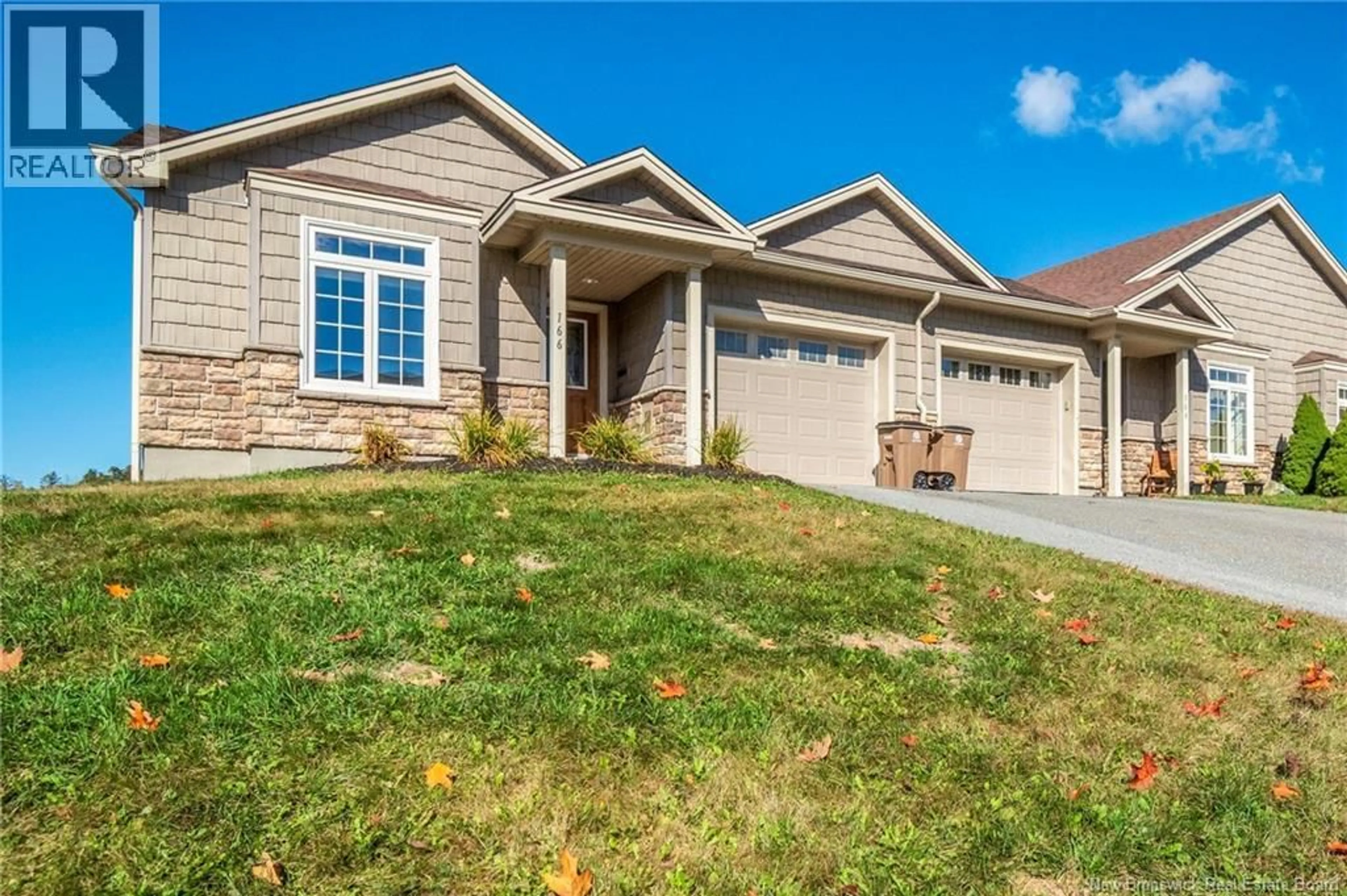 Home with vinyl exterior material, street for 166 ARLINGTON CRESCENT, Saint John New Brunswick E2K0G2