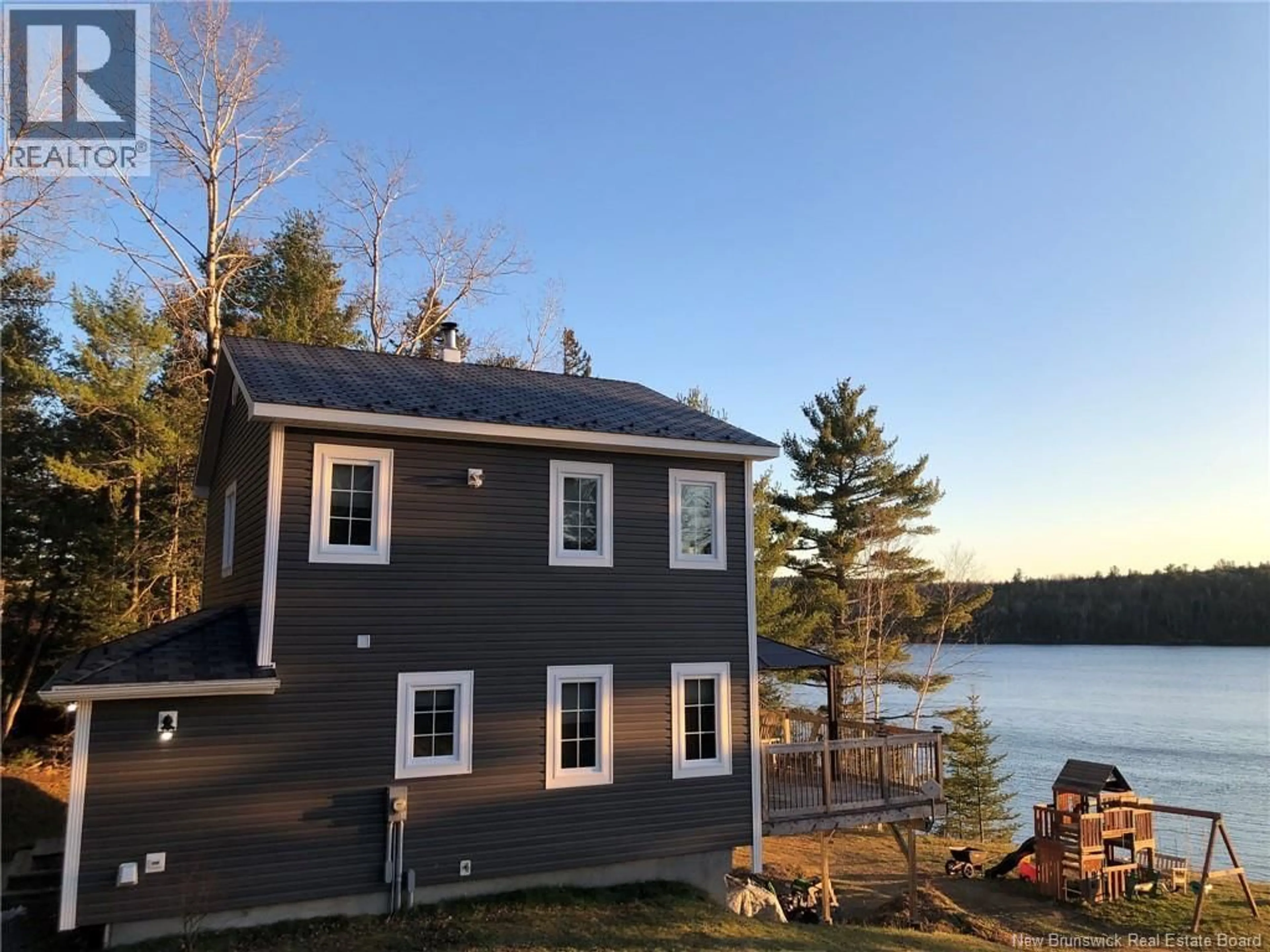 Home with vinyl exterior material, water/lake/river/ocean view for 14 MORAN LANE, St. Stephen New Brunswick E3L3R4
