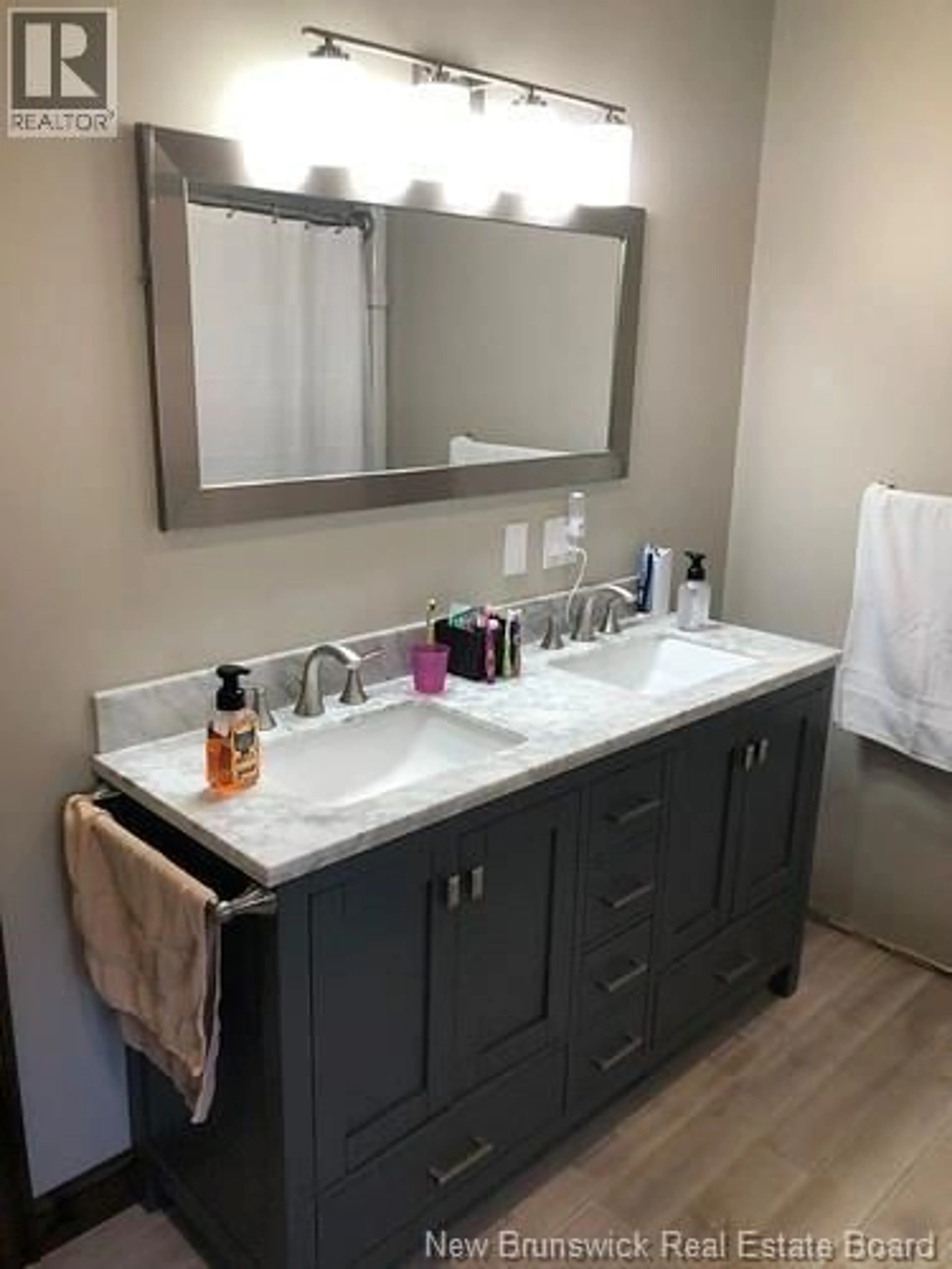 Contemporary bathroom, ceramic/tile floor for 14 MORAN LANE, St. Stephen New Brunswick E3L3R4