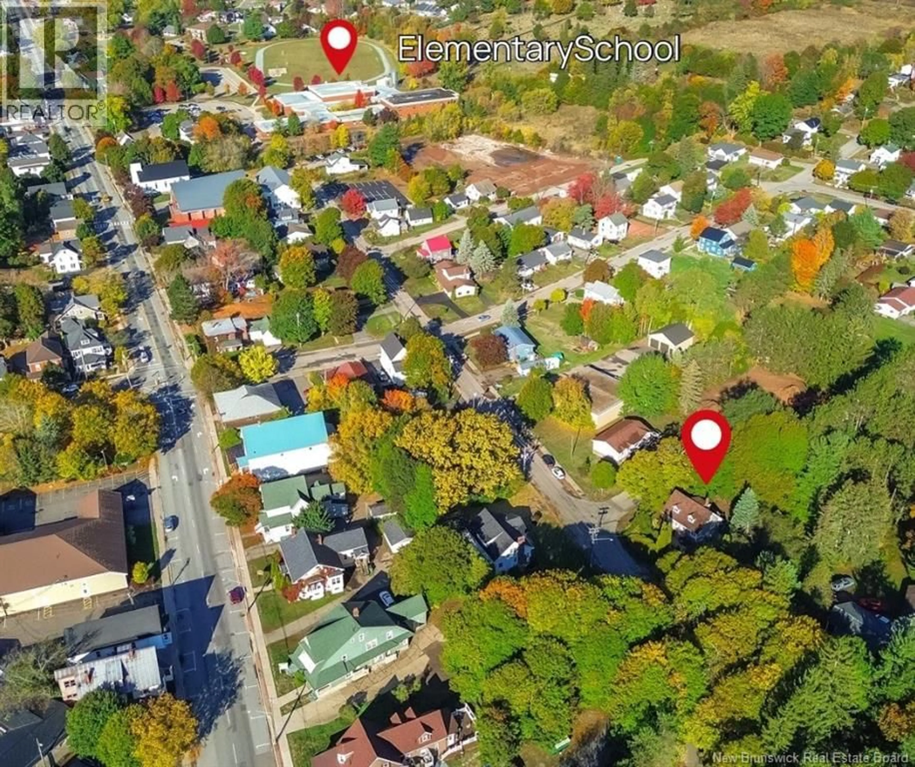 A pic from outside/outdoor area/front of a property/back of a property/a pic from drone, street for 42 ARNOLD AVENUE, Sussex New Brunswick E4E2B8
