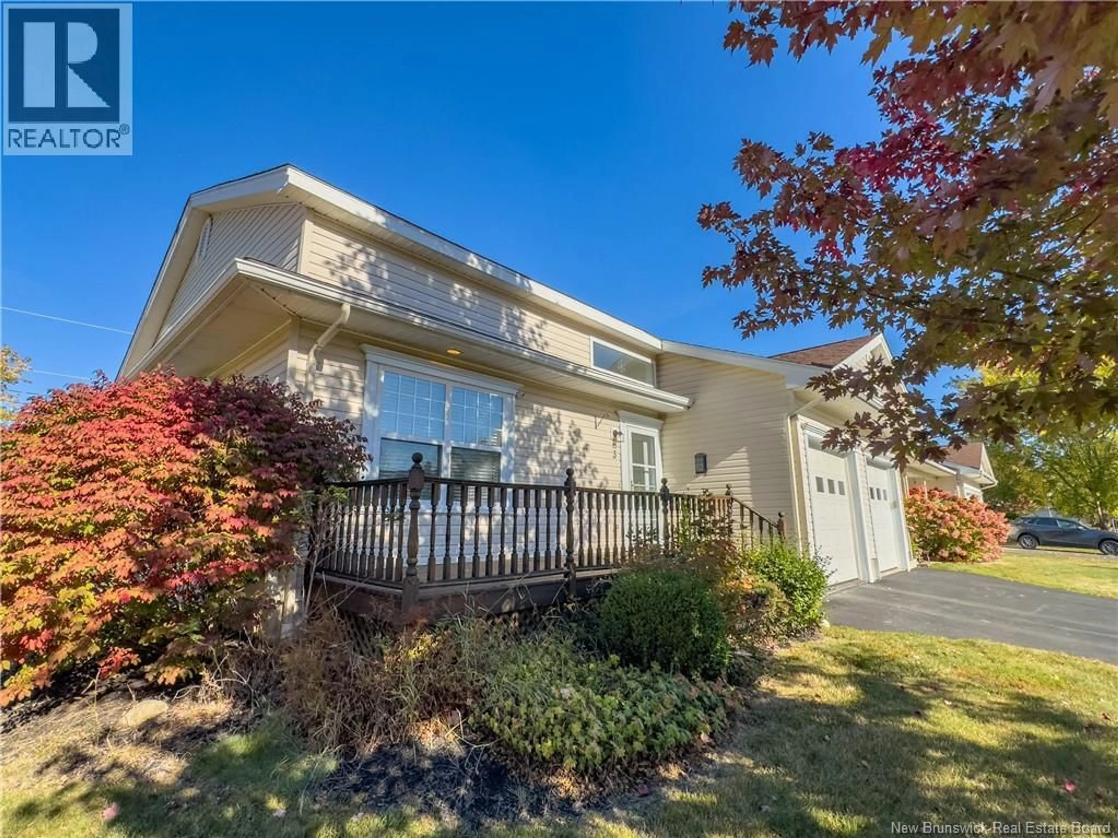 Home with vinyl exterior material, street for 3 HARLEY AVENUE, Fredericton New Brunswick E3G0J7