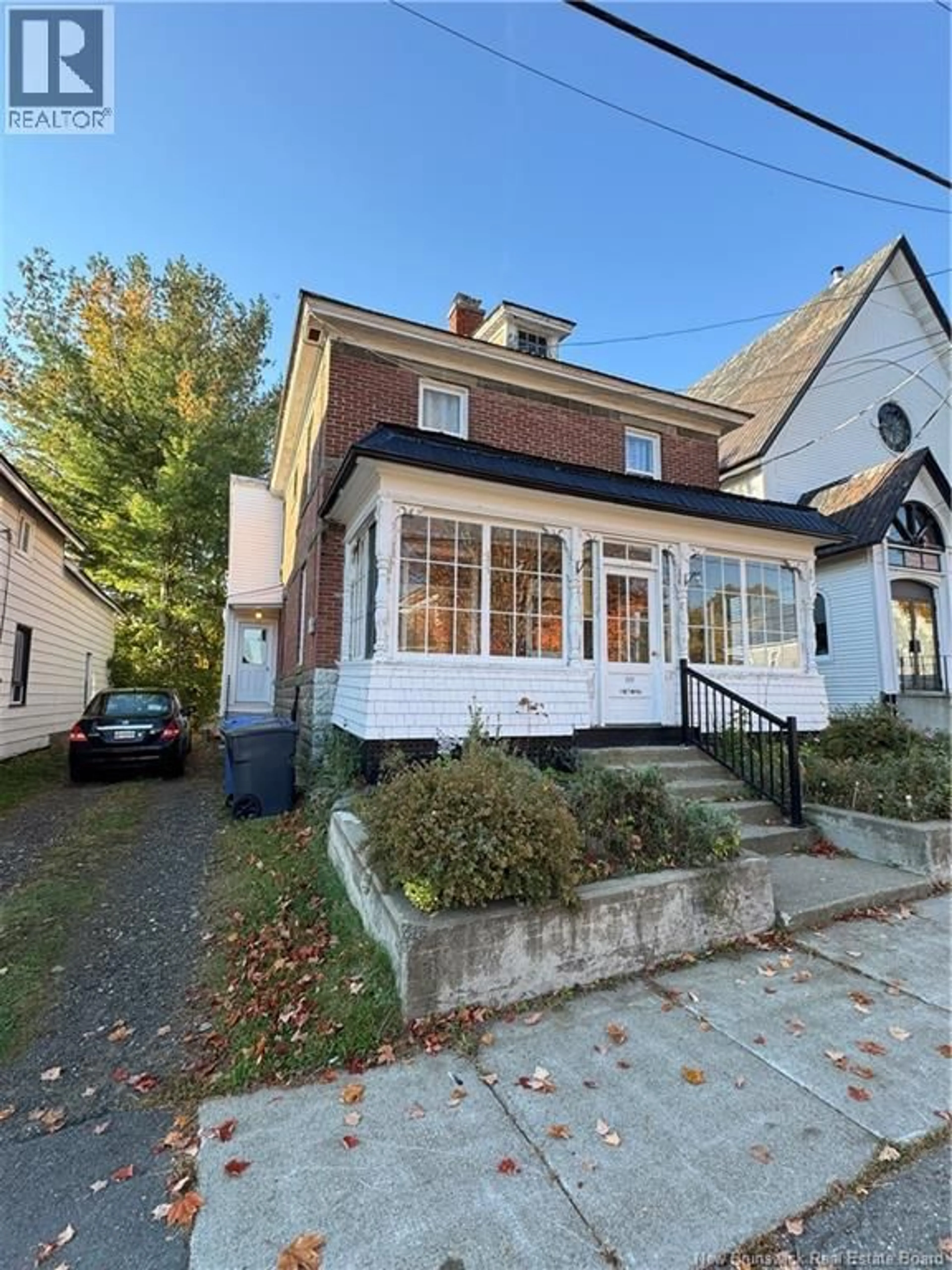 Home with brick exterior material, street for 111 VICTORIA STREET, Woodstock New Brunswick E7M3A4