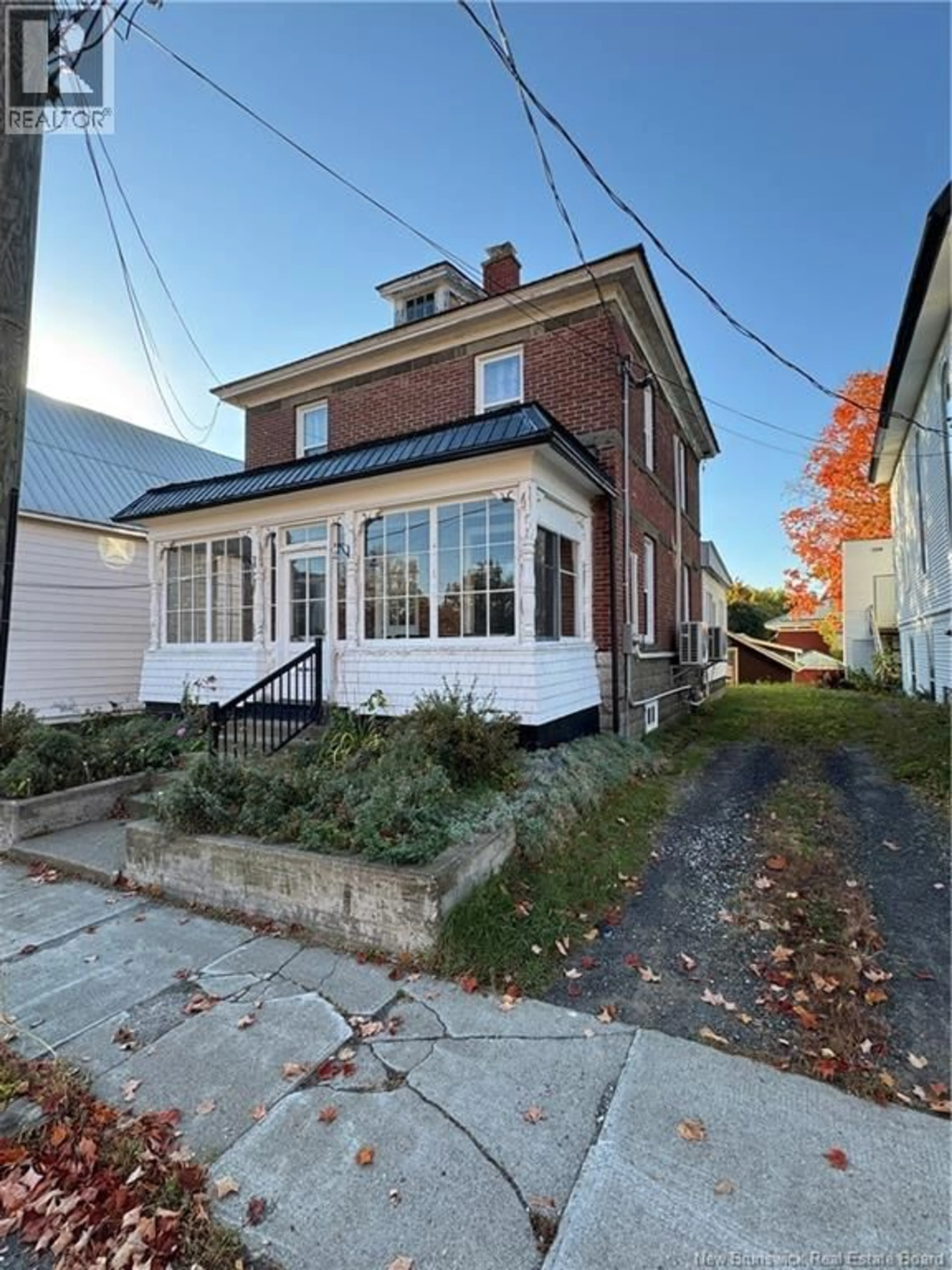 Home with brick exterior material, street for 111 VICTORIA STREET, Woodstock New Brunswick E7M3A4