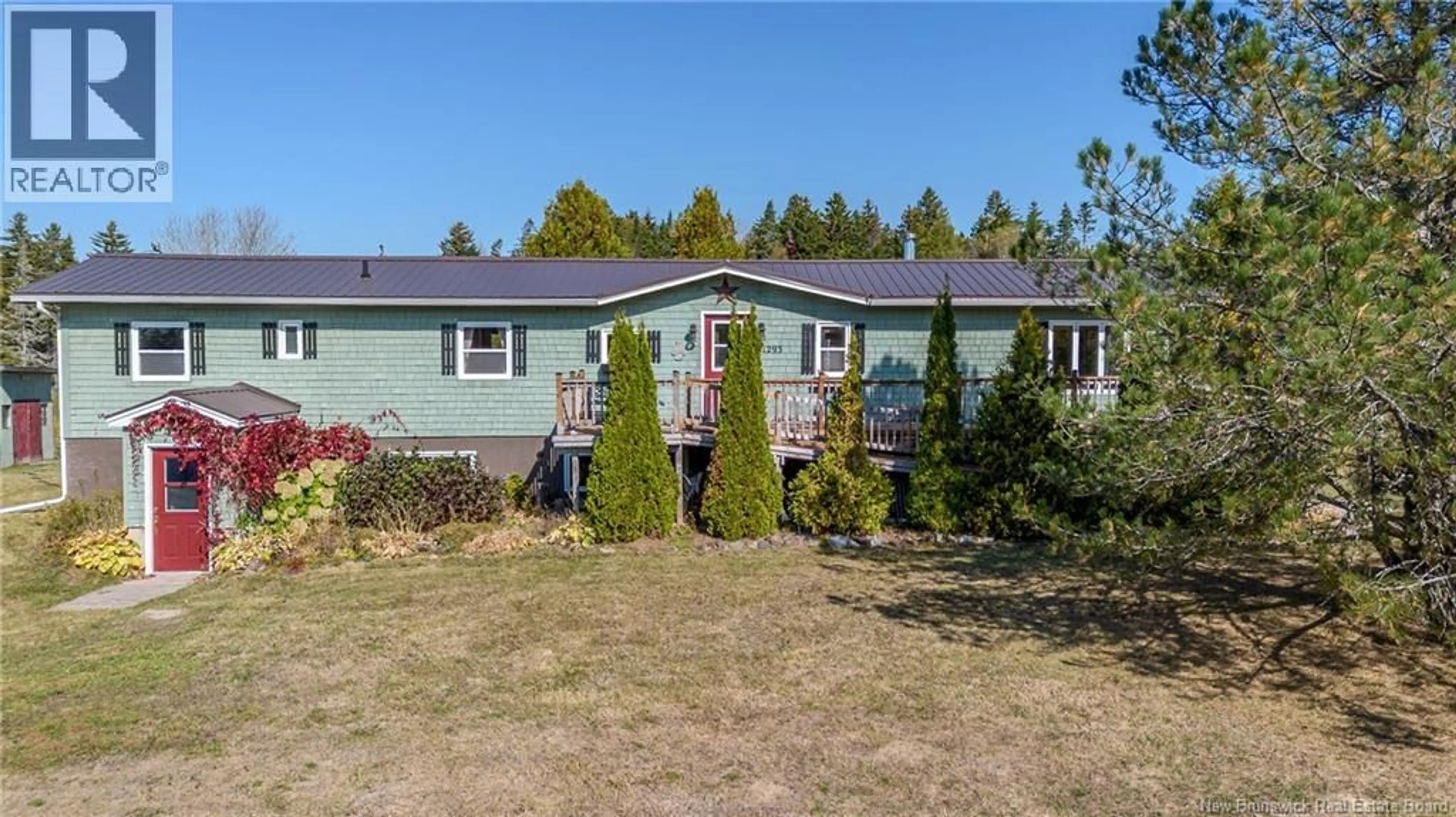 A pic from outside/outdoor area/front of a property/back of a property/a pic from drone, unknown for 1293 ROUTE 111, Fairfield New Brunswick E5R1A8